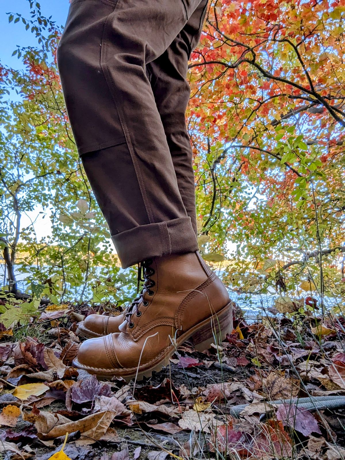 Photo by Pedro_Carolino on October 16, 2025 of the Nicks MTO in Horween Light Natural Dublin.