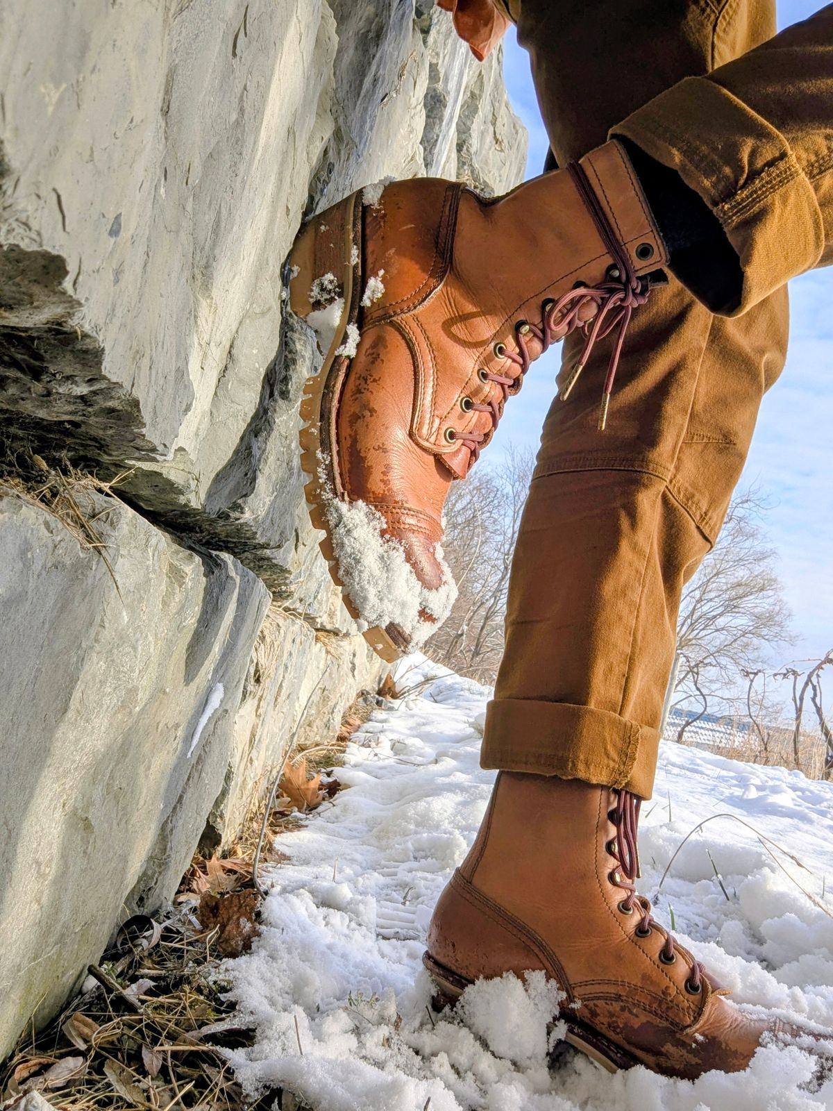 Photo by Pedro_Carolino on March 18, 2026 of the Nicks MTO in Horween Light Natural Dublin.