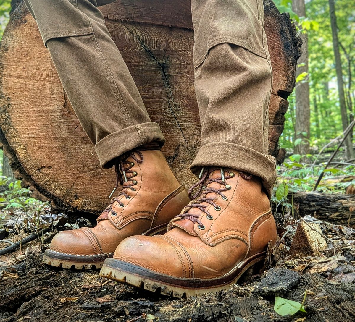 Photo by Pedro_Carolino on May 17, 2026 of the Nicks MTO in Horween Light Natural Dublin.