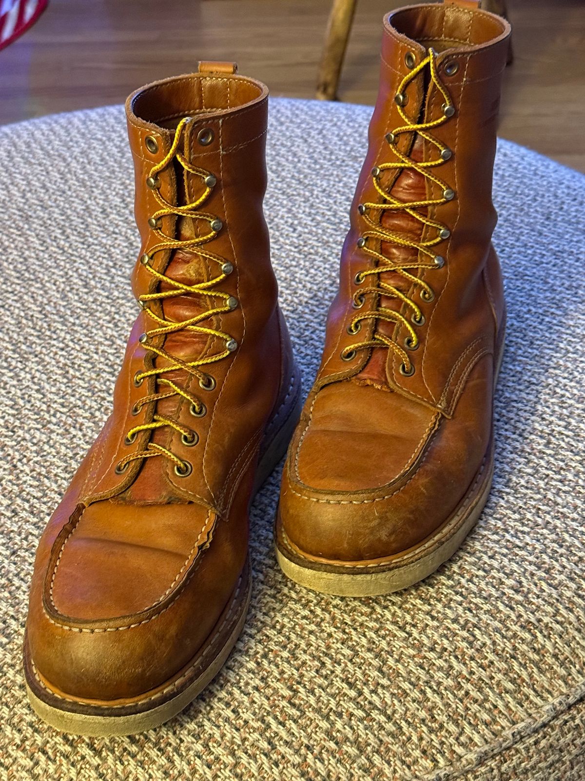 Photo by SLB42 on November 24, 2025 of the White's Perry 8" Select in Seidel & Tobacco Stampede.