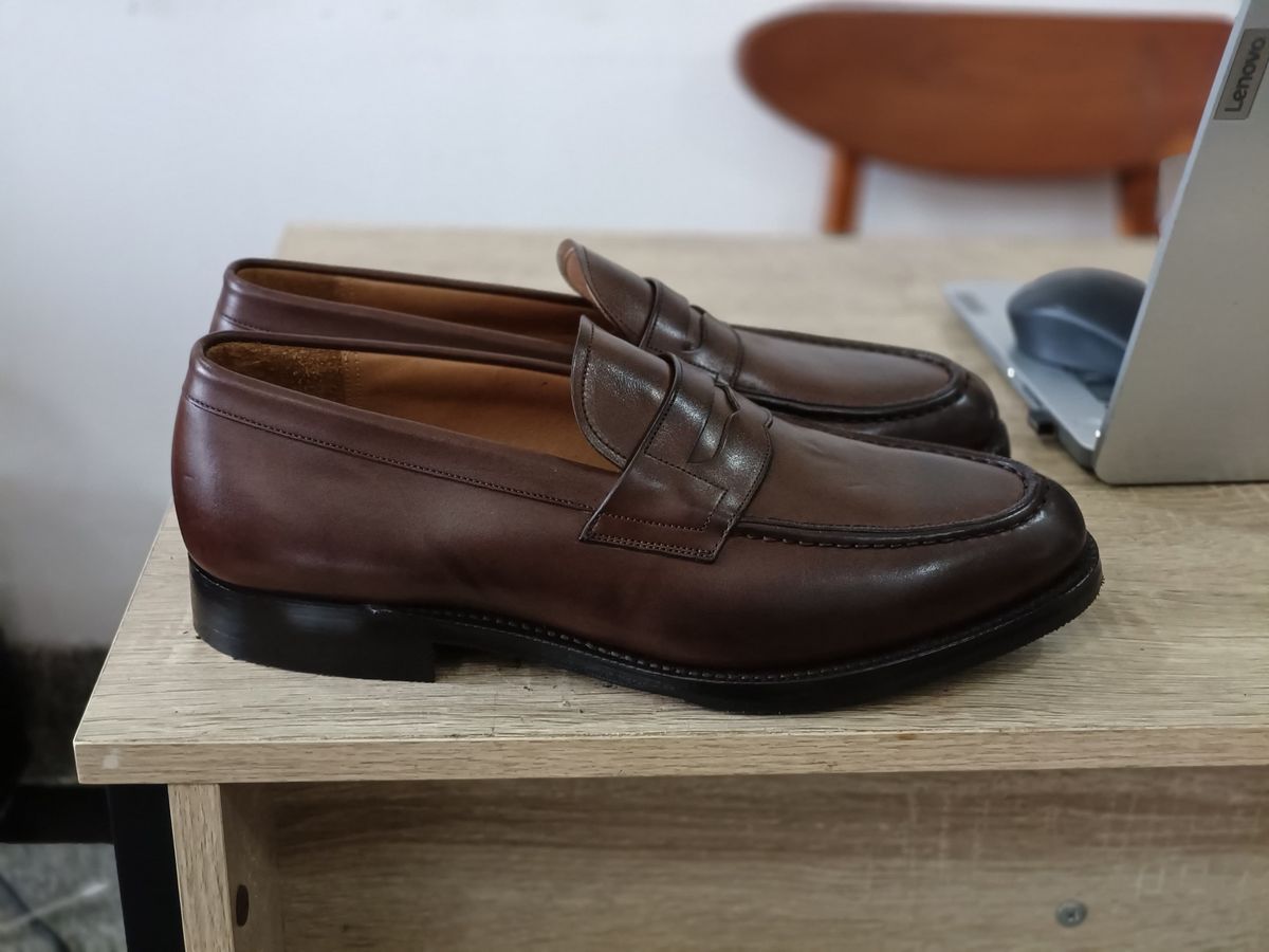 Photo by GOGOGO97 on January 7, 2025 of the Church's Darwin in Unknown Leather.
