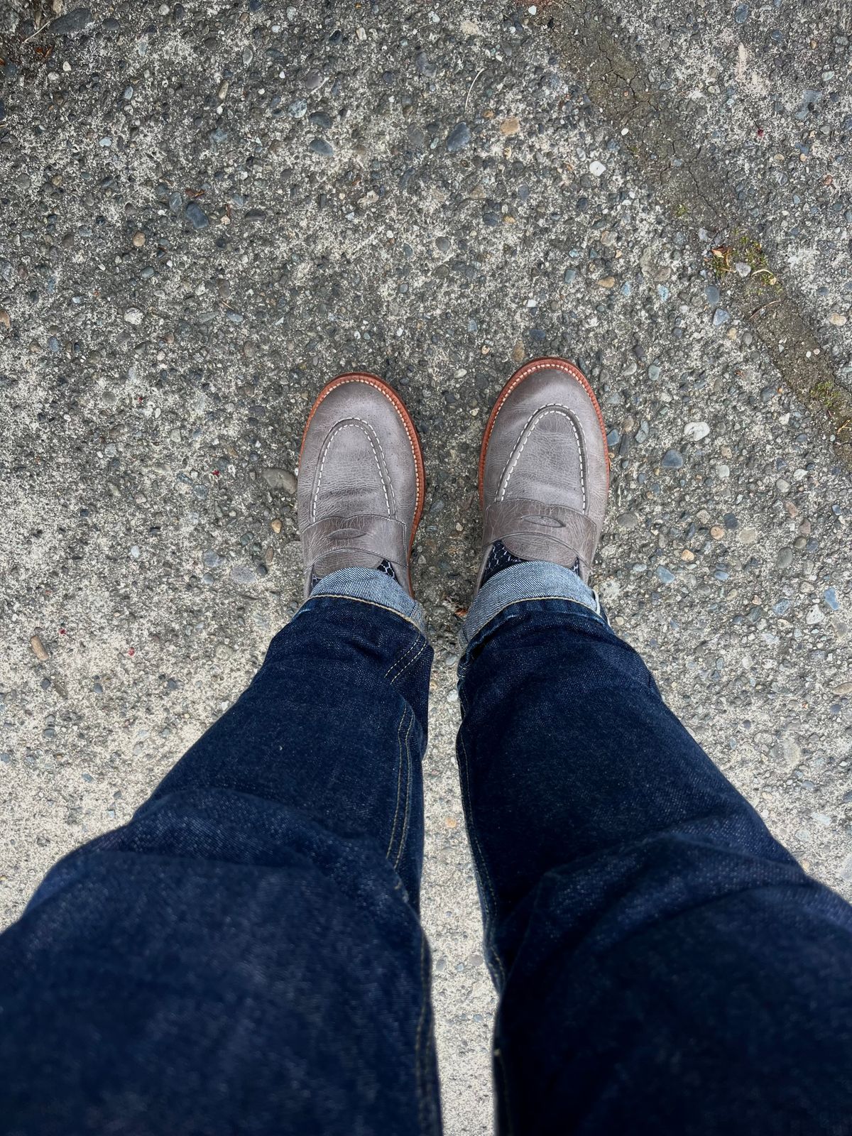 Photo by jct on April 24, 2026 of the Grant Stone Traveler Penny in C.F. Stead Storm Kudu.