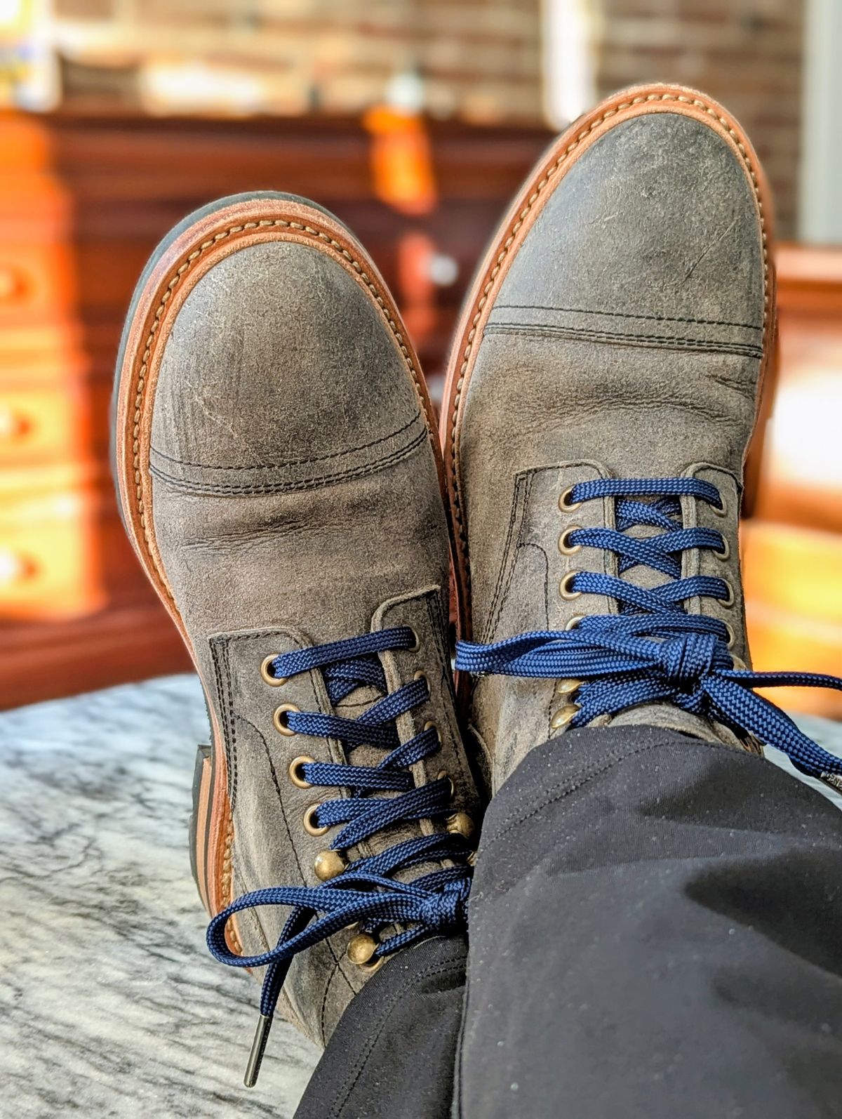 Photo by pilechko on December 1, 2025 of the Parkhurst The Richmond in C.F Stead Glacier Rambler.