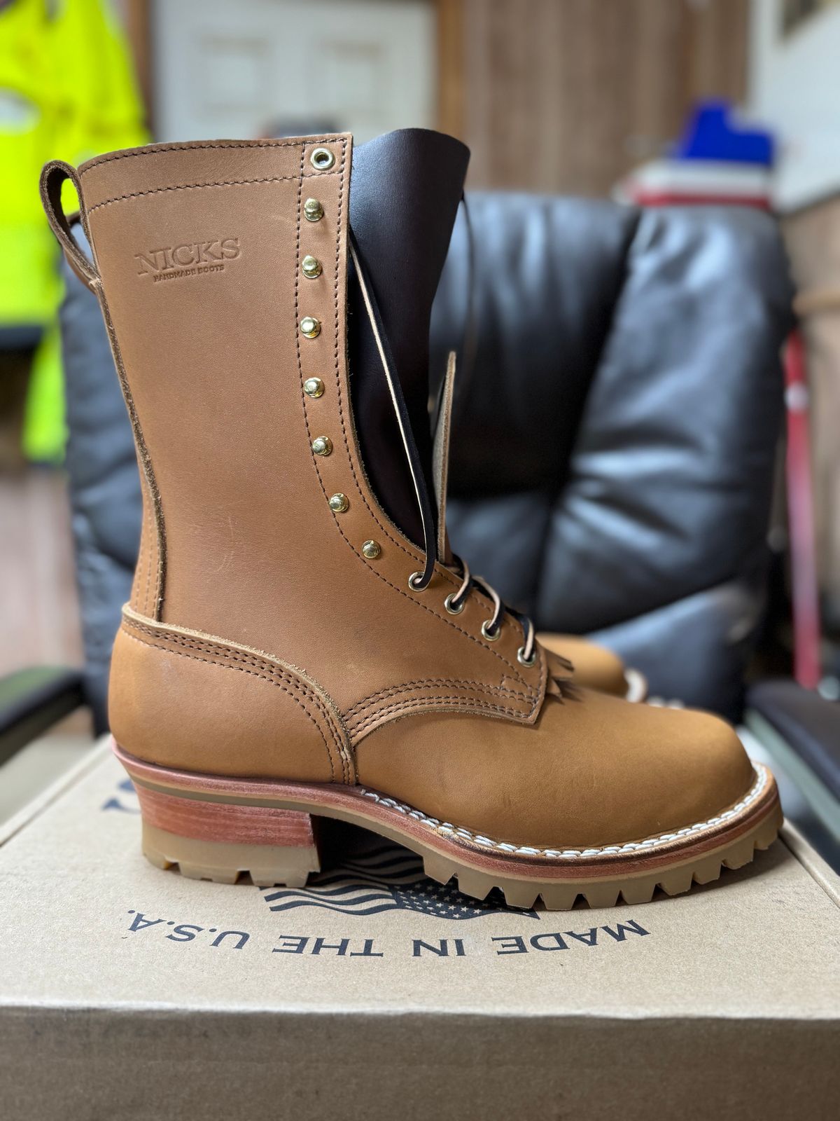 Photo by vlskelton on October 1, 2024 of the Nicks DomePro in Seidel 1964 Tan.