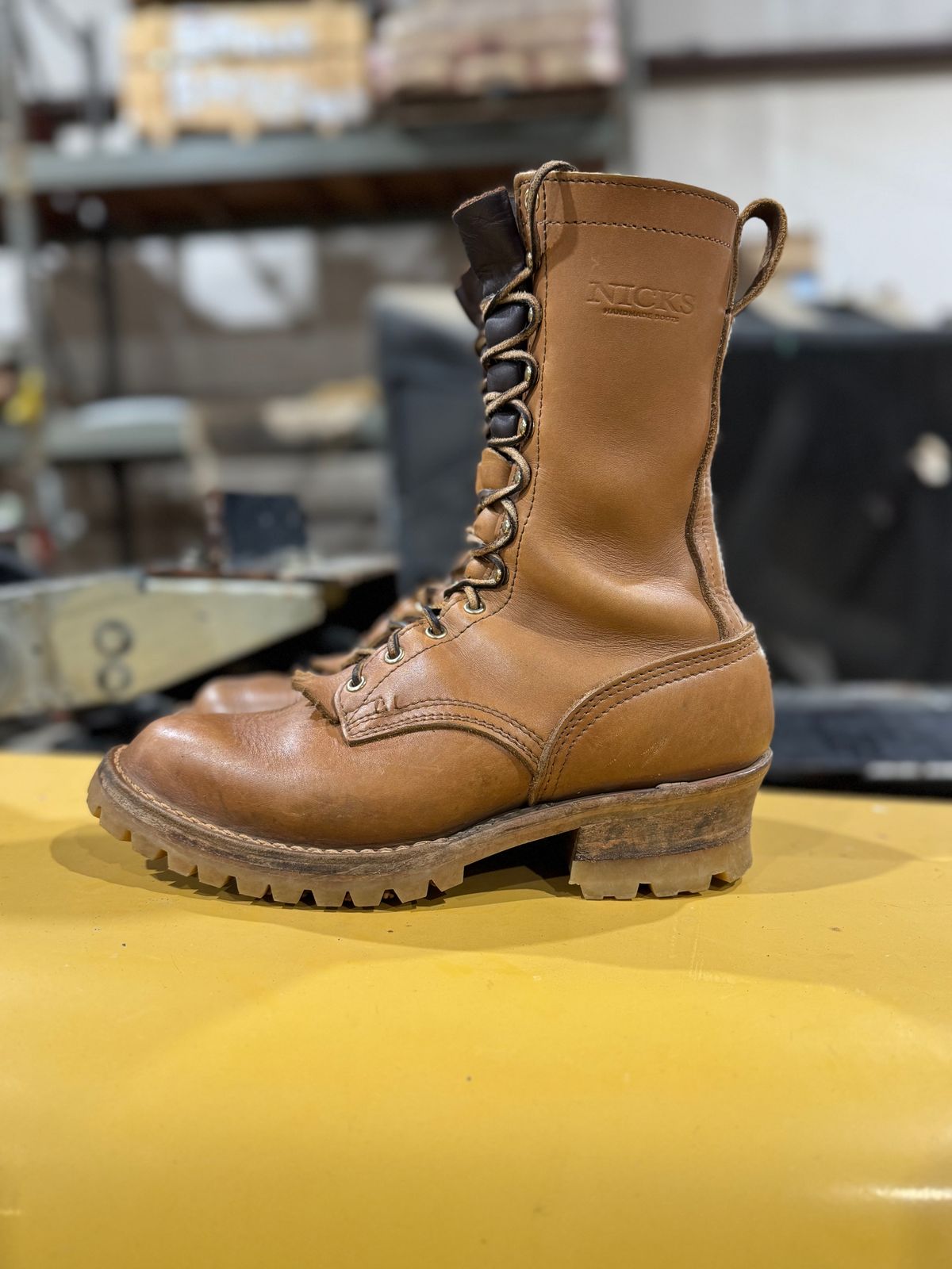 Photo by vlskelton on November 1, 2024 of the Nicks DomePro in Seidel 1964 Tan.