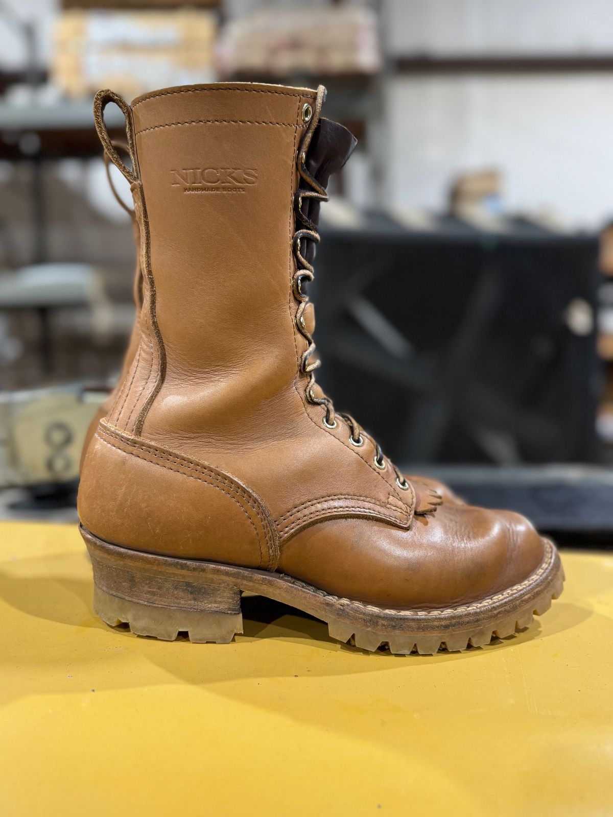 Photo by vlskelton on November 1, 2024 of the Nicks DomePro in Seidel 1964 Tan.