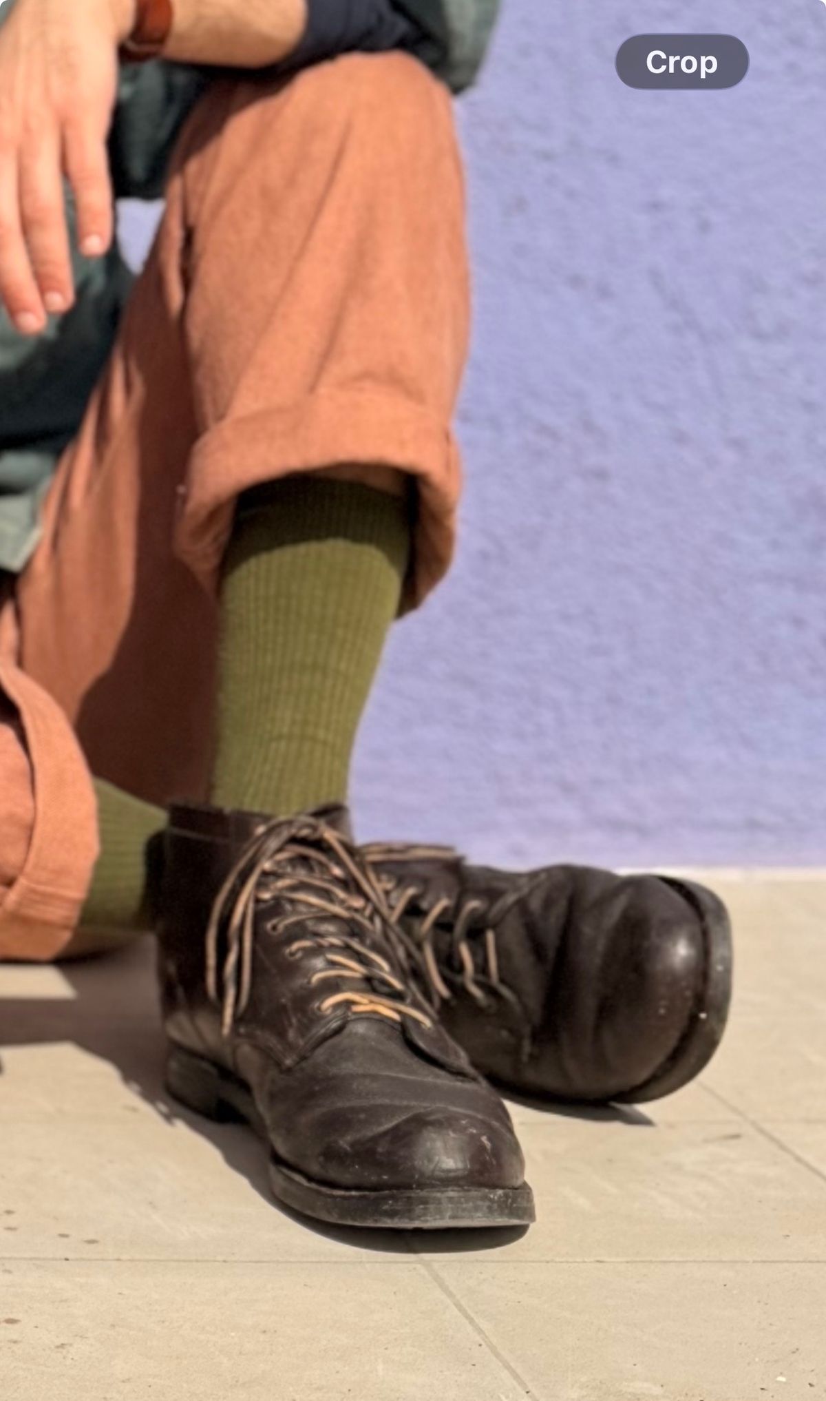 Photo by Heyoqa on February 17, 2026 of the Wolverine 1000 Mile Plain-Toe Boot in Horween Brown Chromexcel.