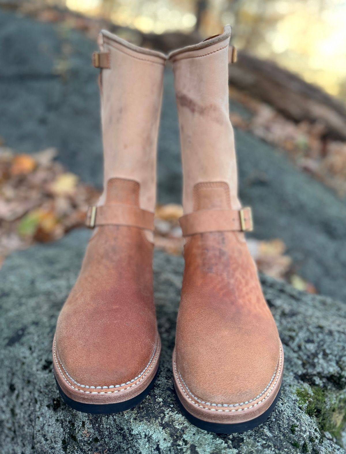 Photo by Ayam on November 2, 2025 of the Kiattoko Handmade El Tippo in Italian Crust Horsebutt.