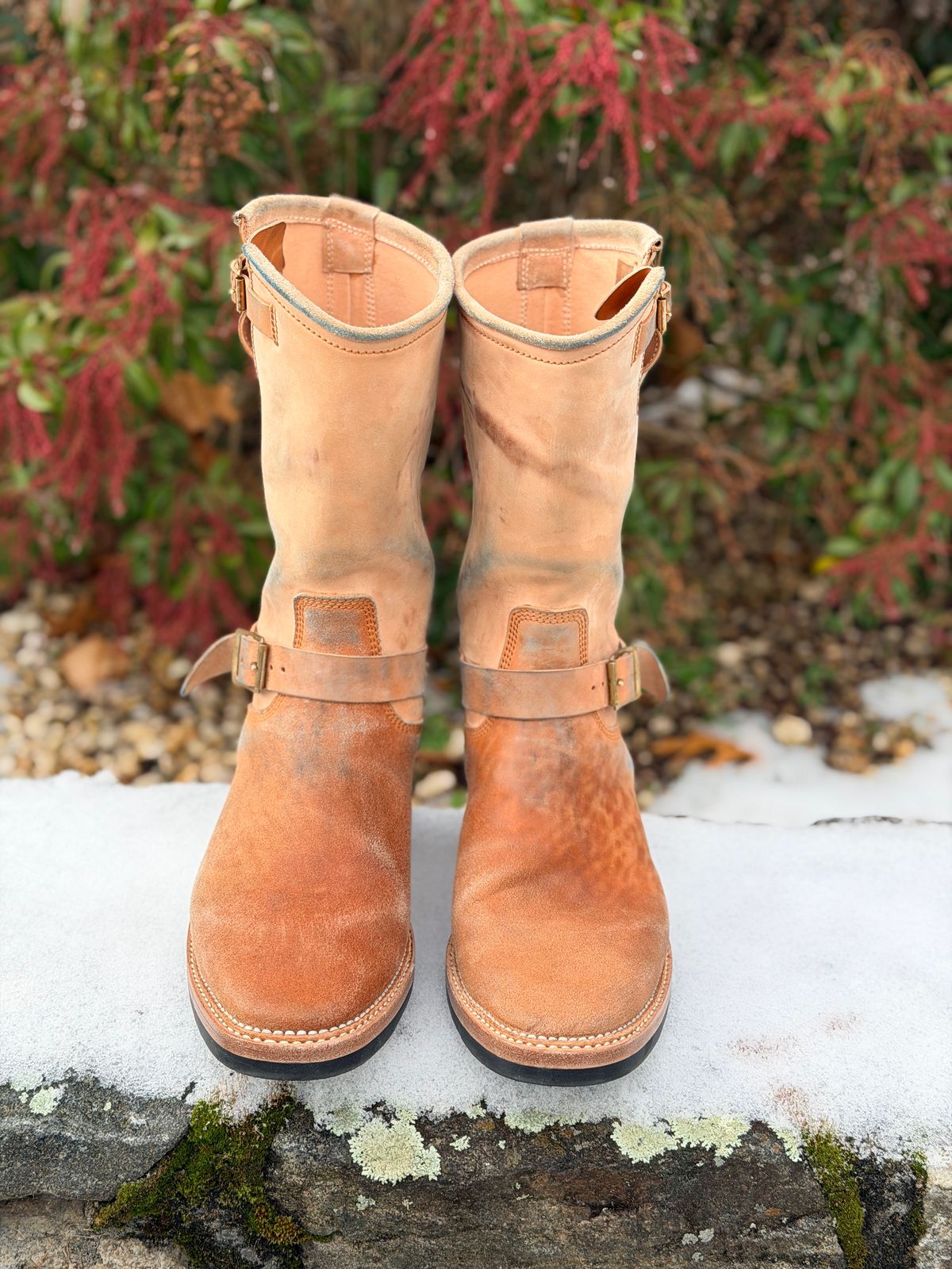 Photo by Ayam on December 3, 2025 of the Kiattoko Handmade El Tippo in Italian Crust Horsebutt.