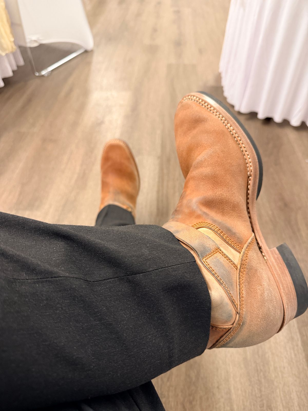 Photo by Ayam on December 26, 2025 of the Kiattoko Handmade El Tippo in Italian Crust Horsebutt.