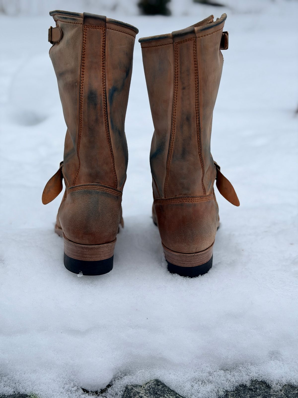 Photo by Ayam on January 4, 2026 of the Kiattoko Handmade El Tippo in Italian Crust Horsebutt.