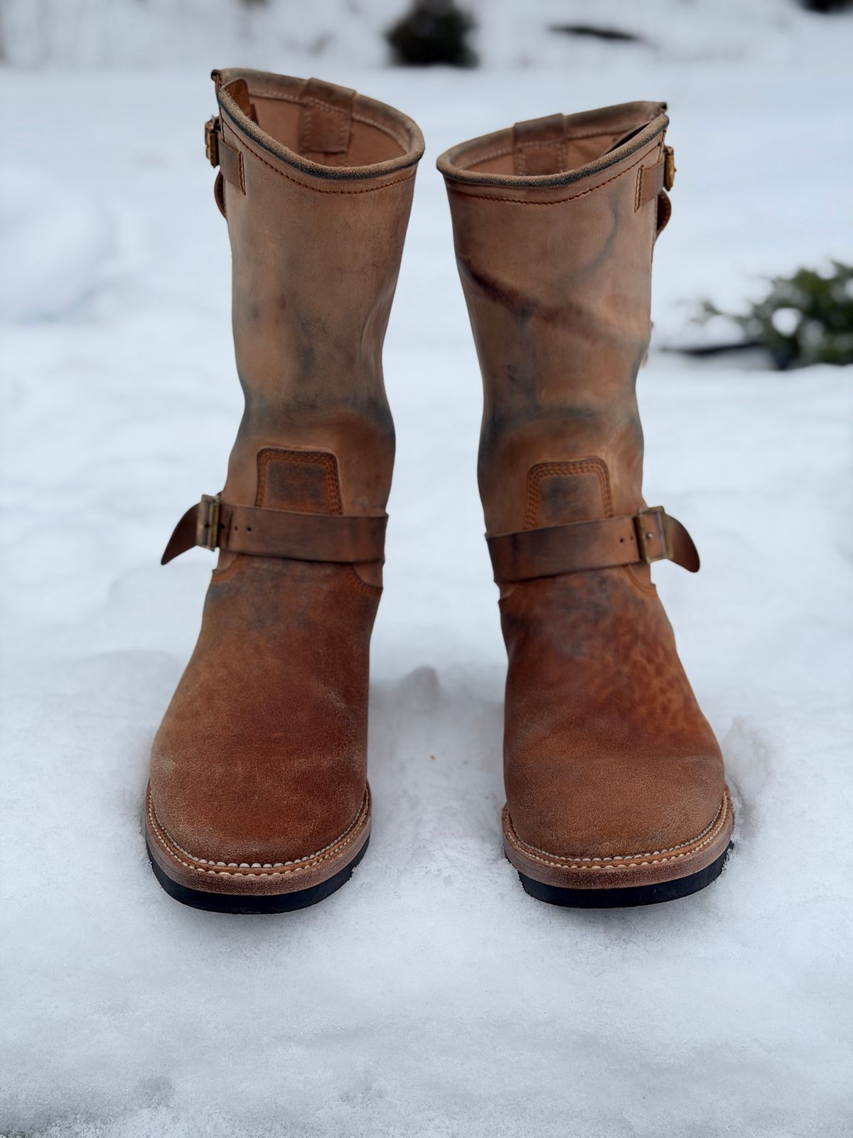 Photo by Ayam on January 4, 2026 of the Kiattoko Handmade El Tippo in Italian Crust Horsebutt.