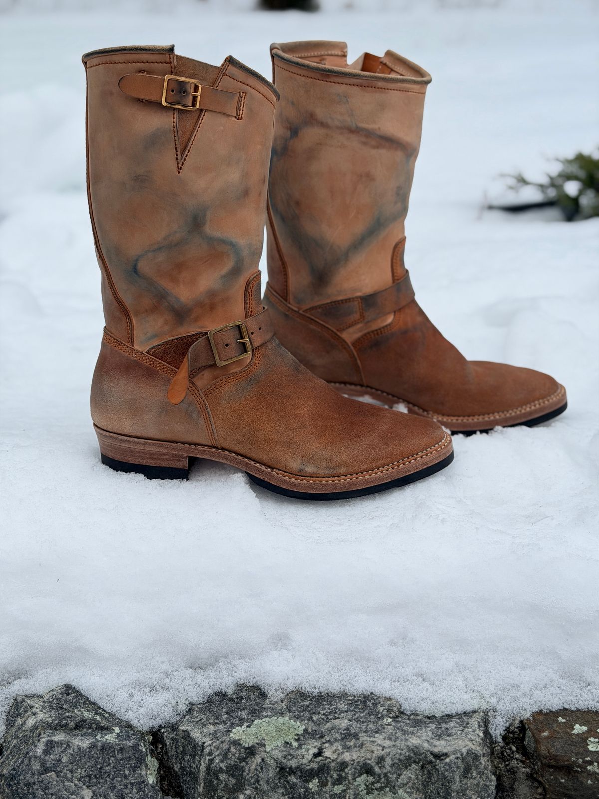 Photo by Ayam on January 4, 2026 of the Kiattoko Handmade El Tippo in Italian Crust Horsebutt.