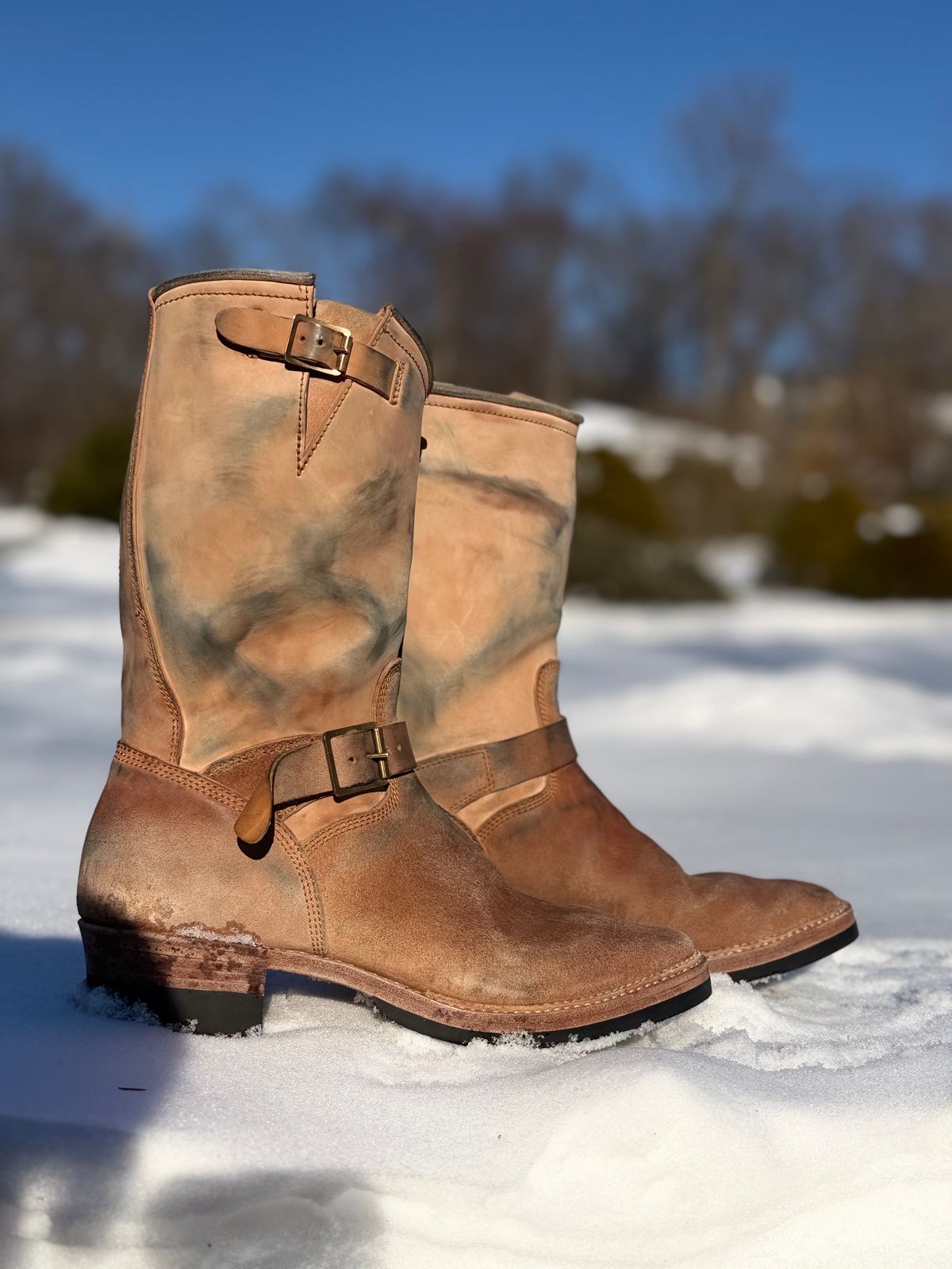 Photo by Ayam on February 4, 2026 of the Kiattoko Handmade El Tippo in Italian Crust Horsebutt.