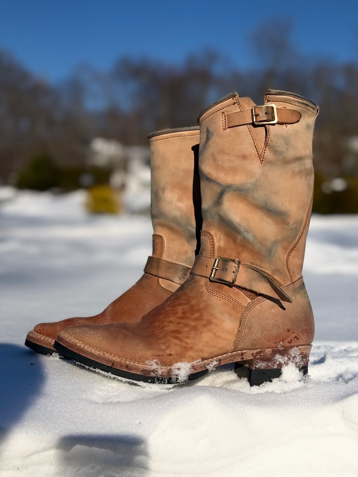 Photo by Ayam on February 4, 2026 of the Kiattoko Handmade El Tippo in Italian Crust Horsebutt.