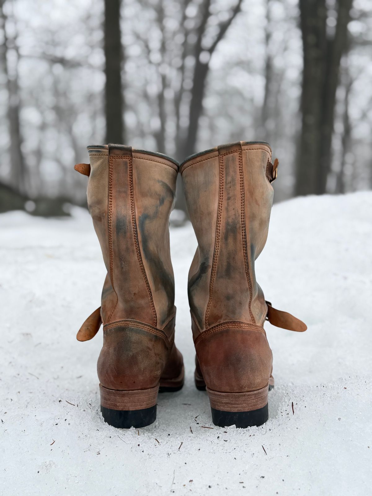 Photo by Ayam on March 5, 2026 of the Kiattoko Handmade El Tippo in Italian Crust Horsebutt.