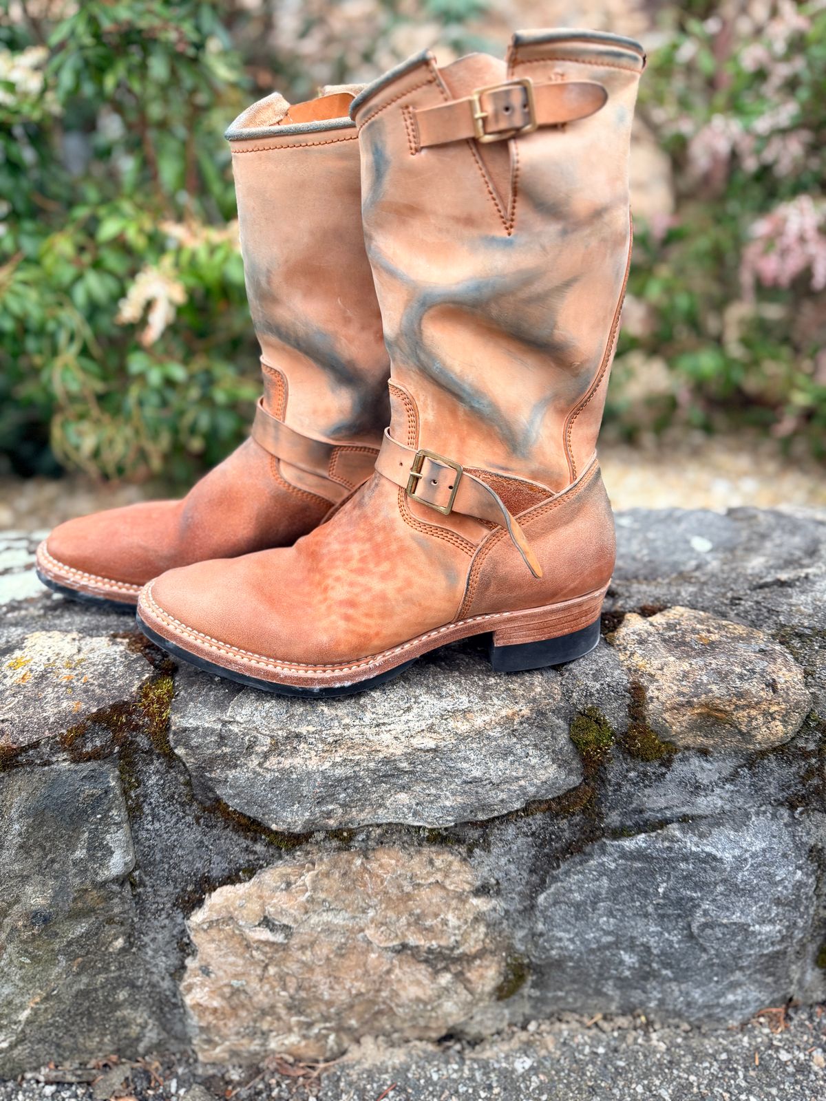 Photo by Ayam on April 4, 2026 of the Kiattoko Handmade El Tippo in Italian Crust Horsebutt.