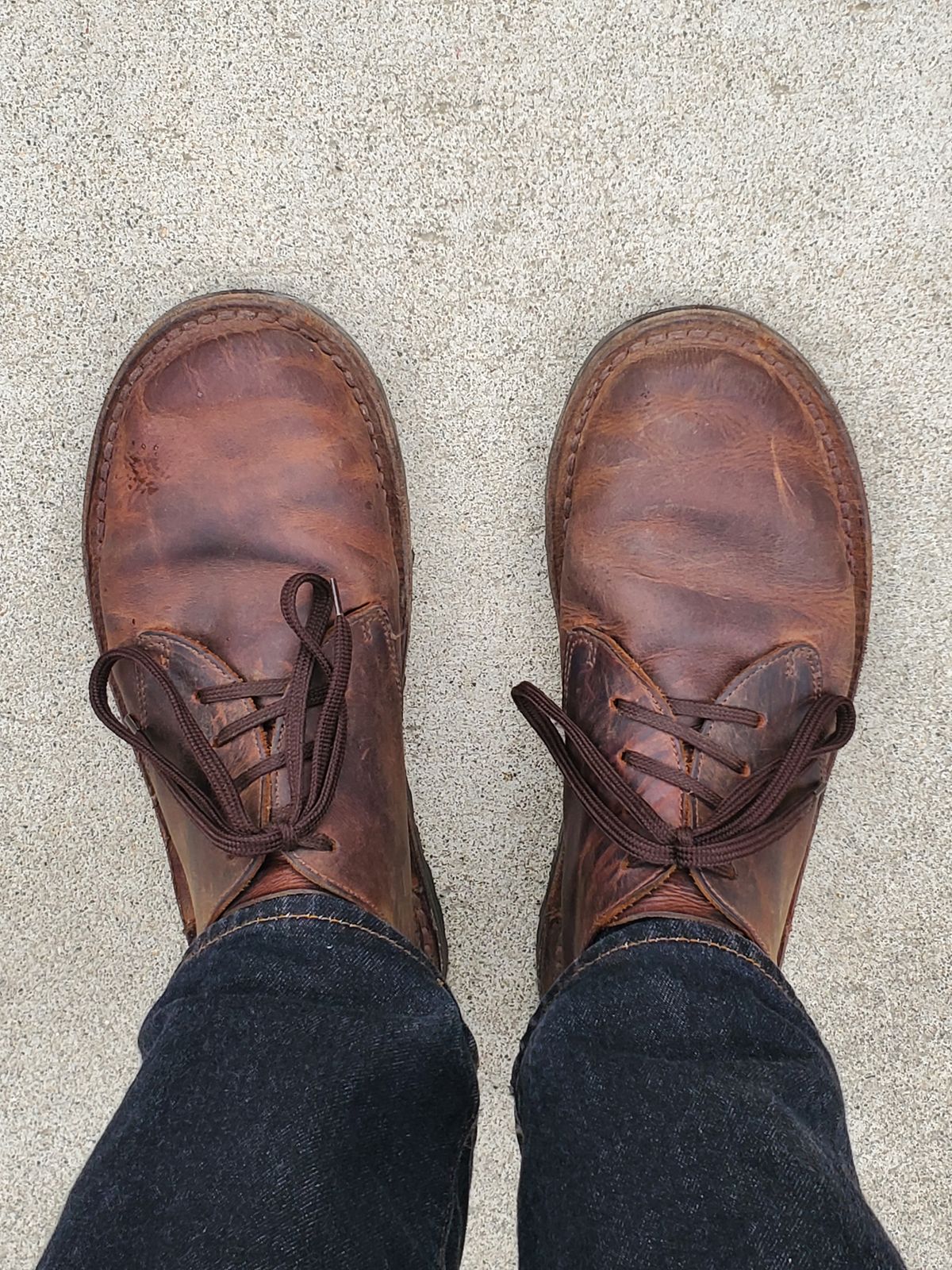 Photo by simontheflutist on April 21, 2026 of the Jim Green Barefoot Shoellie in Jim Green Bronco Brown.