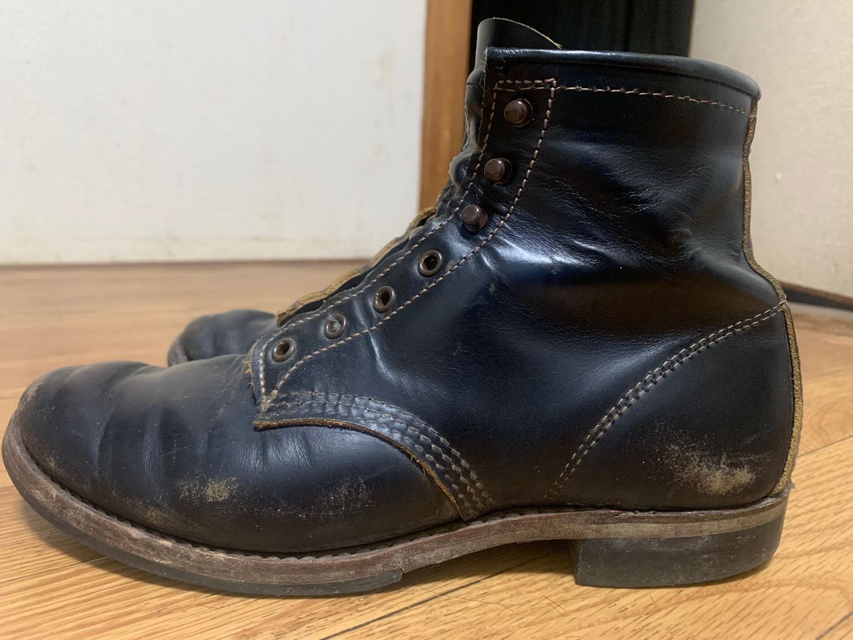 Photo by trizun on March 6, 2026 of the Red Wing Beckman Flatbox in S.B. Foot Black Klondike.