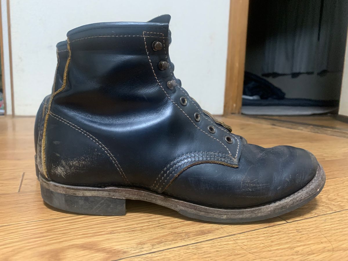 Photo by trizun on March 6, 2026 of the Red Wing Beckman Flatbox in S.B. Foot Black Klondike.