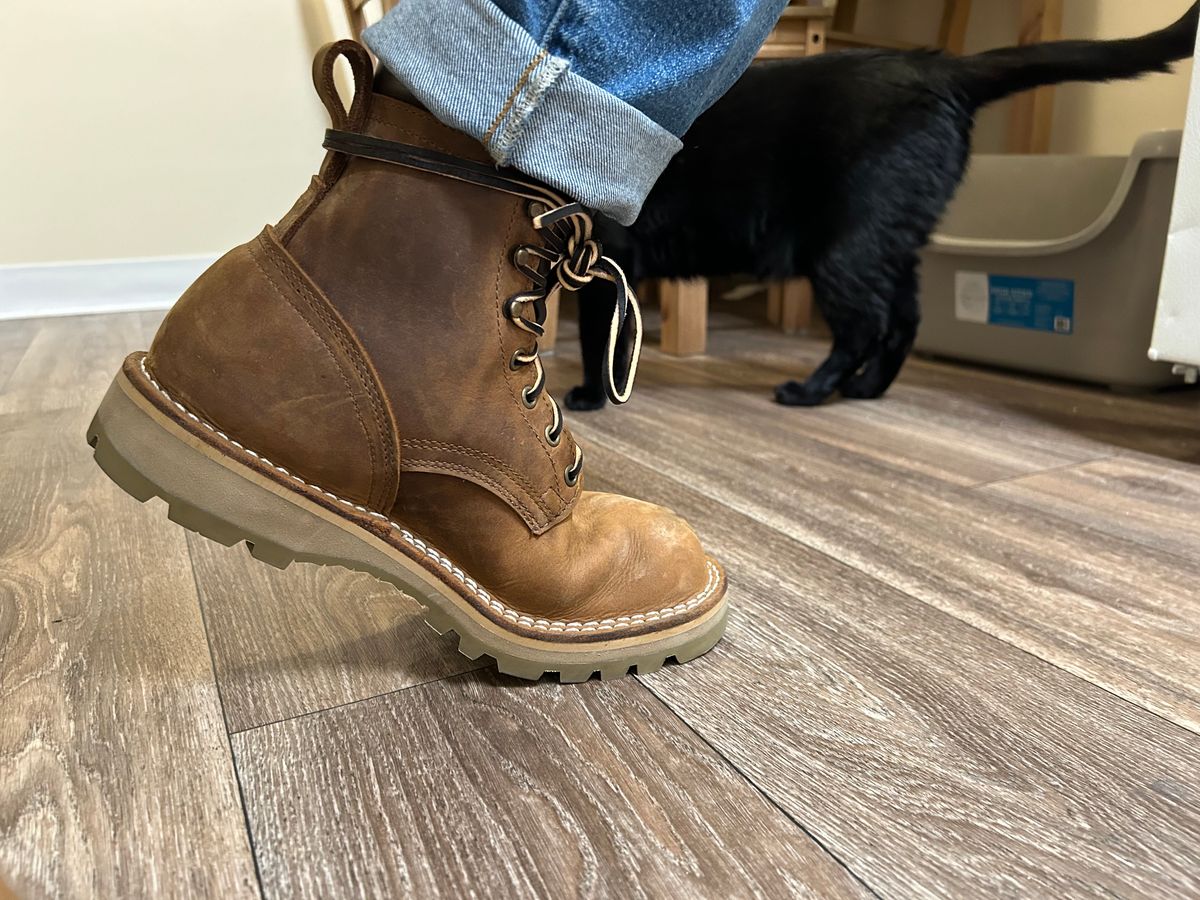 Photo by JackalJames on September 18, 2024 of the Nicks Turnbull in Seidel WeatherShield Brown.