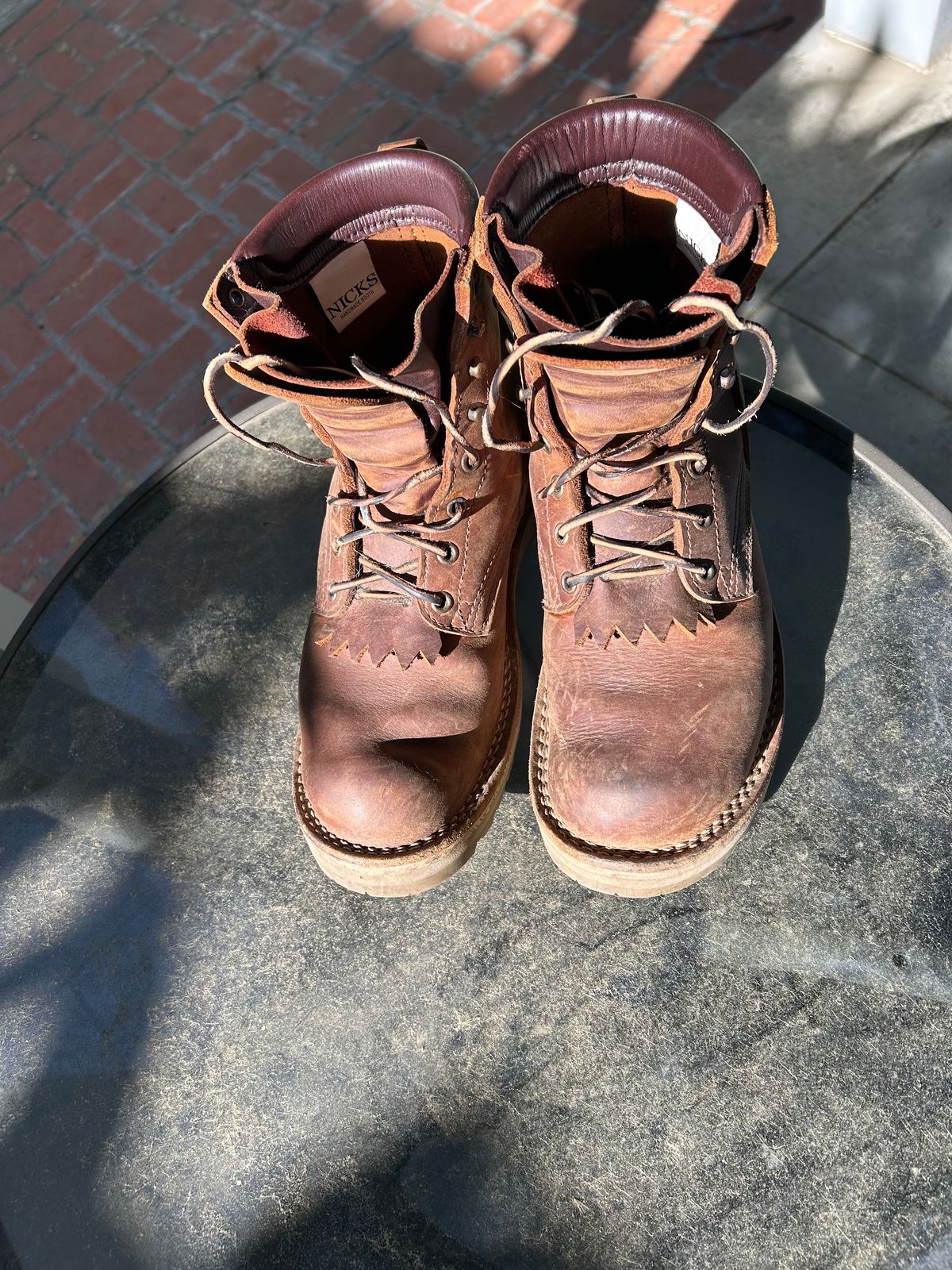 Photo by JackalJames on April 29, 2025 of the Nicks Turnbull in Seidel WeatherShield Brown.