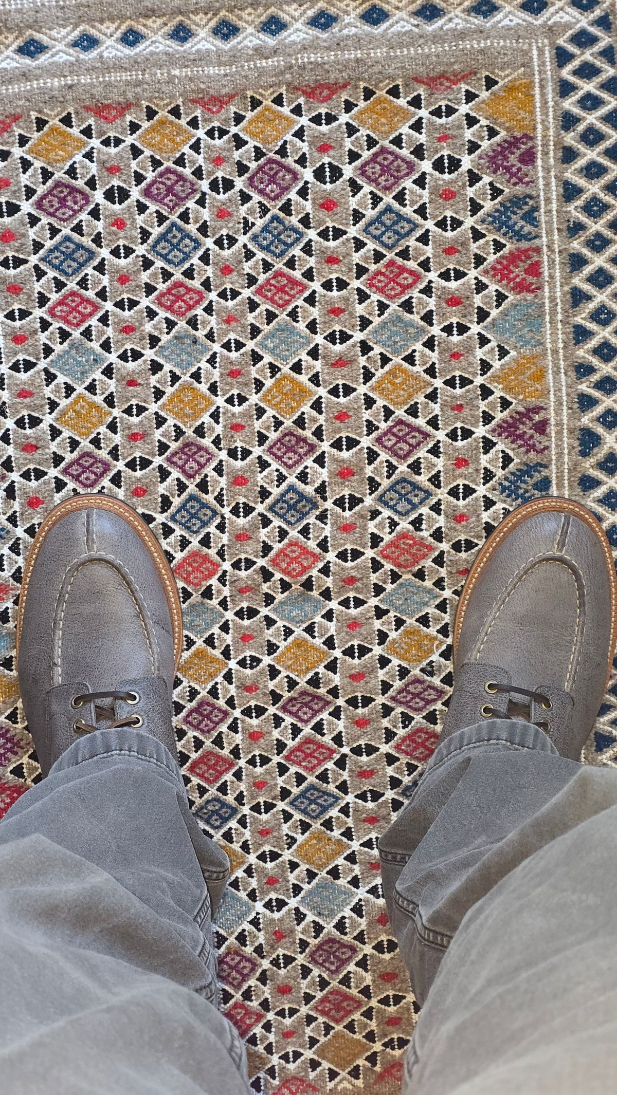 Photo by JohnnyD on December 4, 2025 of the Grant Stone Ottawa Boot in C.F. Stead Storm Kudu.