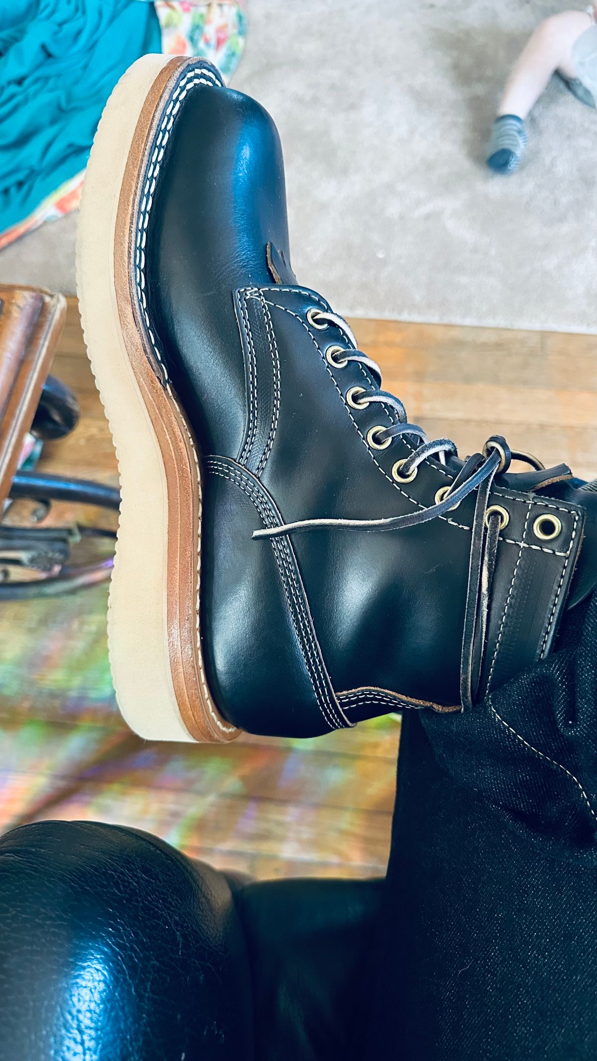 Photo by Trippythekidd on March 9, 2026 of the White's C350-CS in Seidel Black Double Shot.