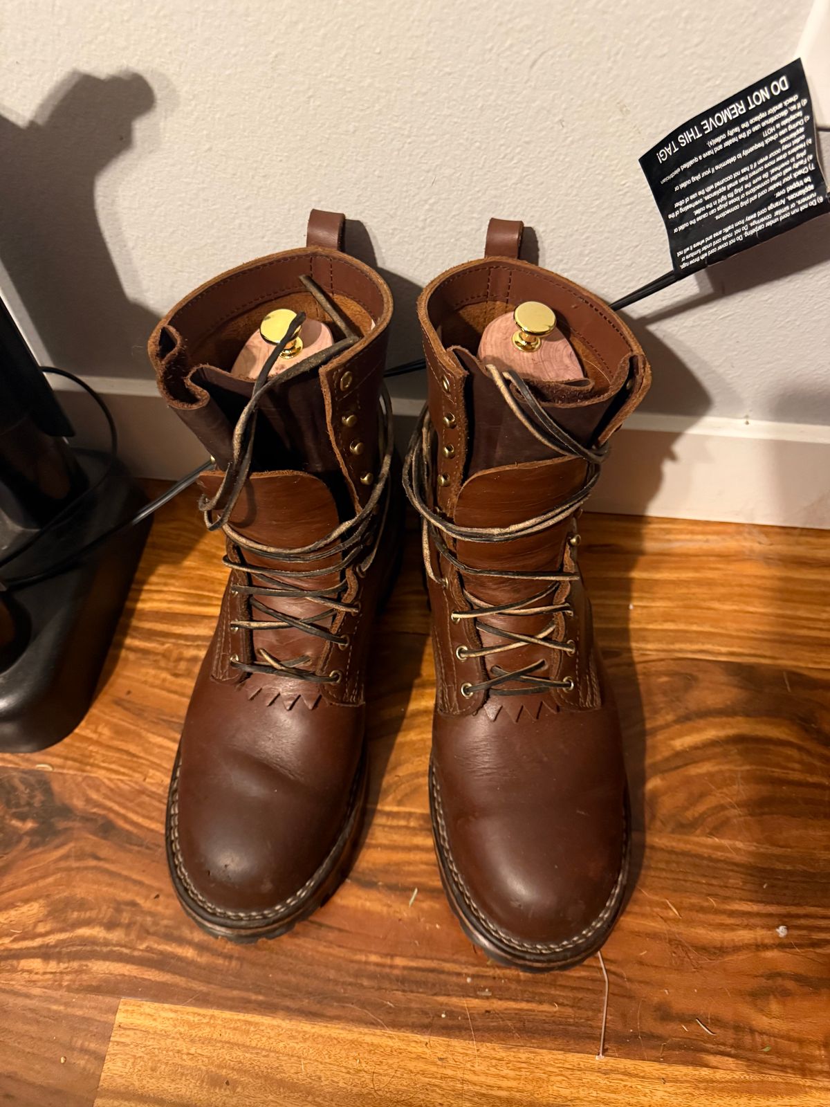 Photo by bigdaddyfoot on January 2, 2026 of the Nicks BuilderPro in Seidel 1964 Brown.