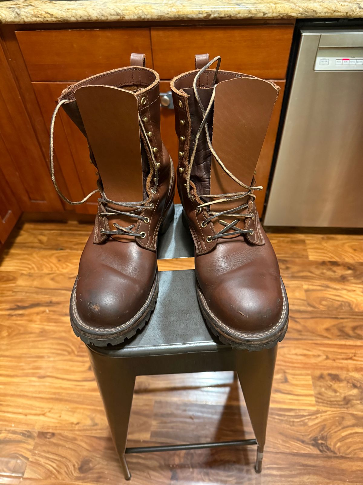 Photo by bigdaddyfoot on January 29, 2026 of the Nicks BuilderPro in Seidel 1964 Brown.