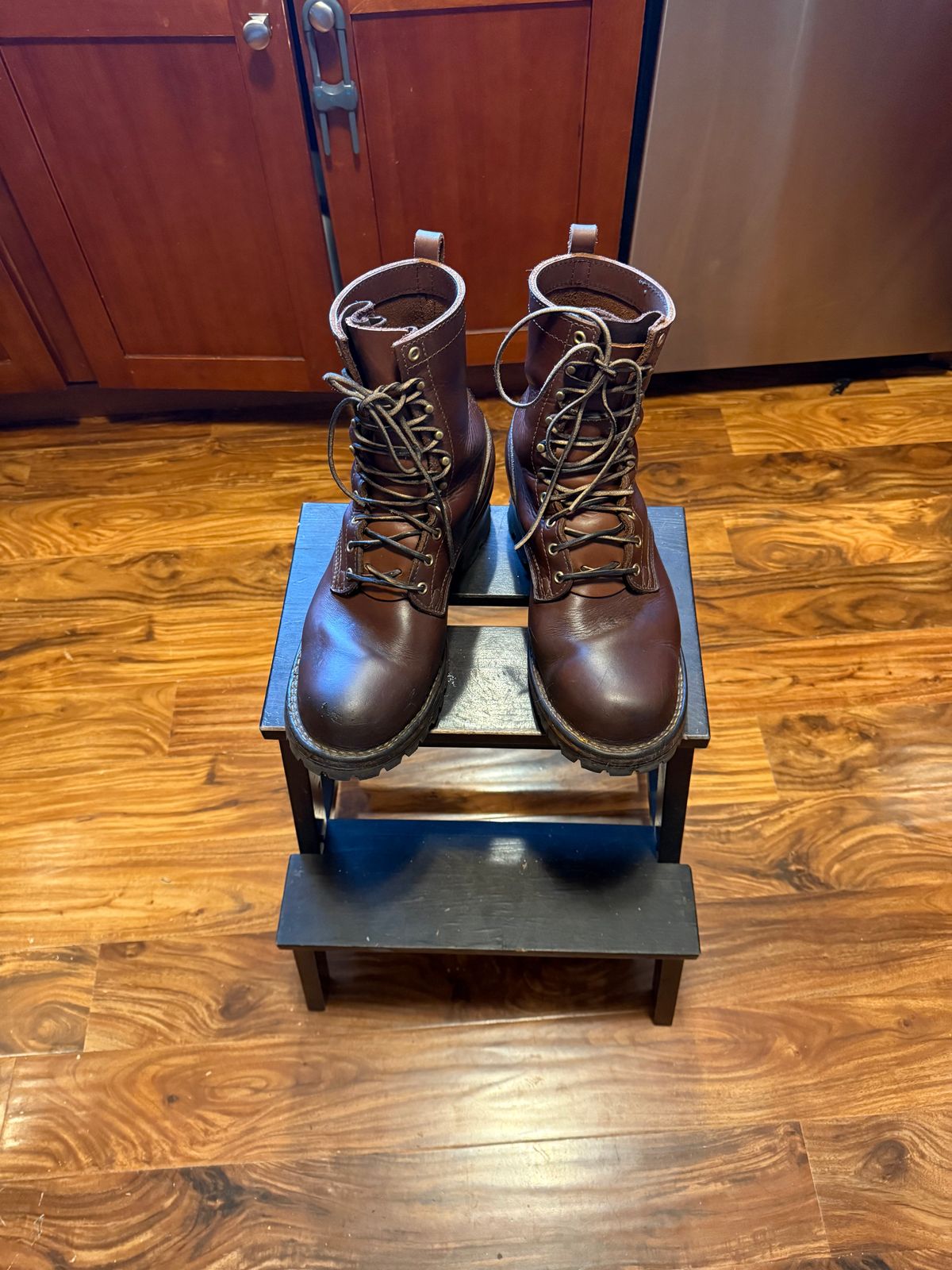 Photo by bigdaddyfoot on February 23, 2026 of the Nicks BuilderPro in Seidel 1964 Brown.