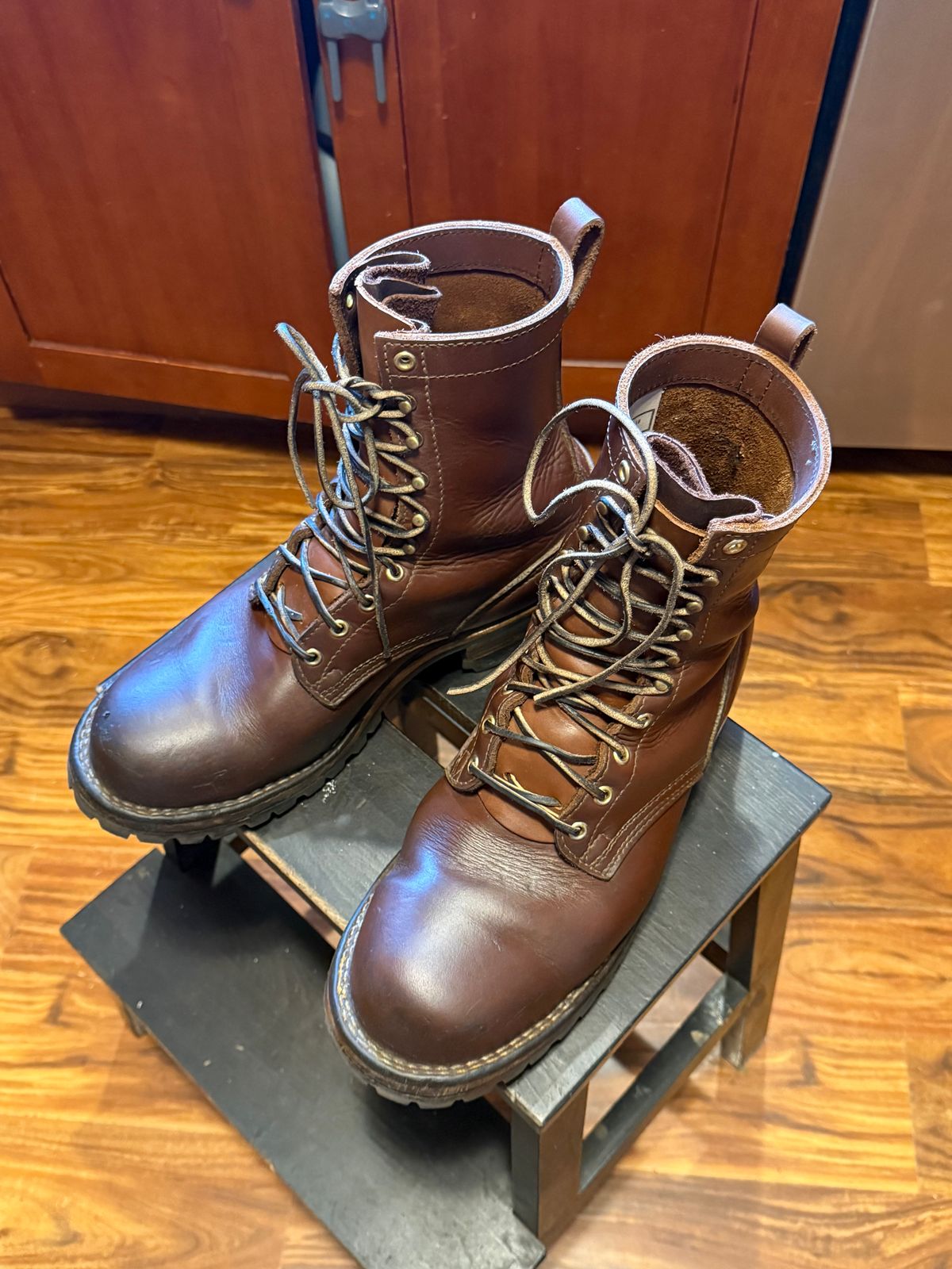 Photo by bigdaddyfoot on February 23, 2026 of the Nicks BuilderPro in Seidel 1964 Brown.