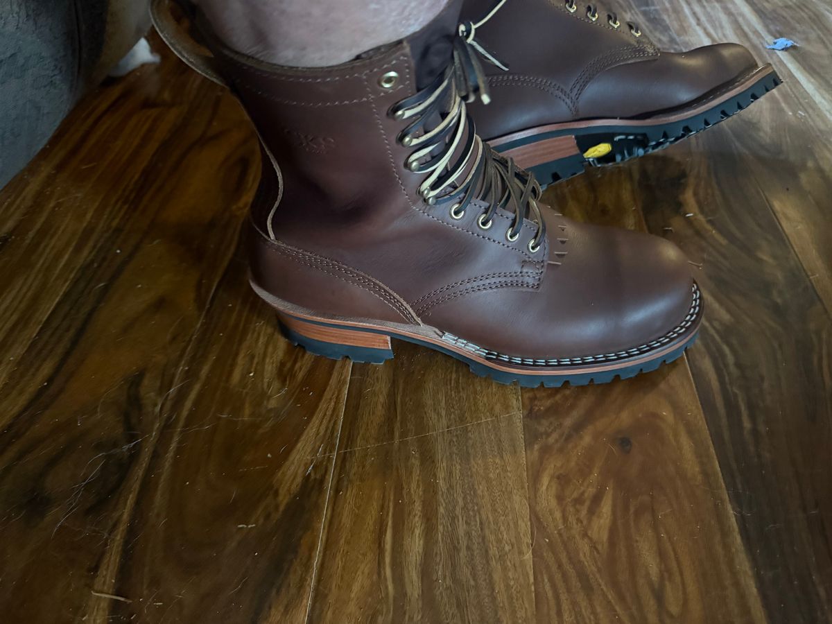 Photo by bigdaddyfoot on October 29, 2025 of the Nicks BuilderPro in Seidel 1964 Brown.