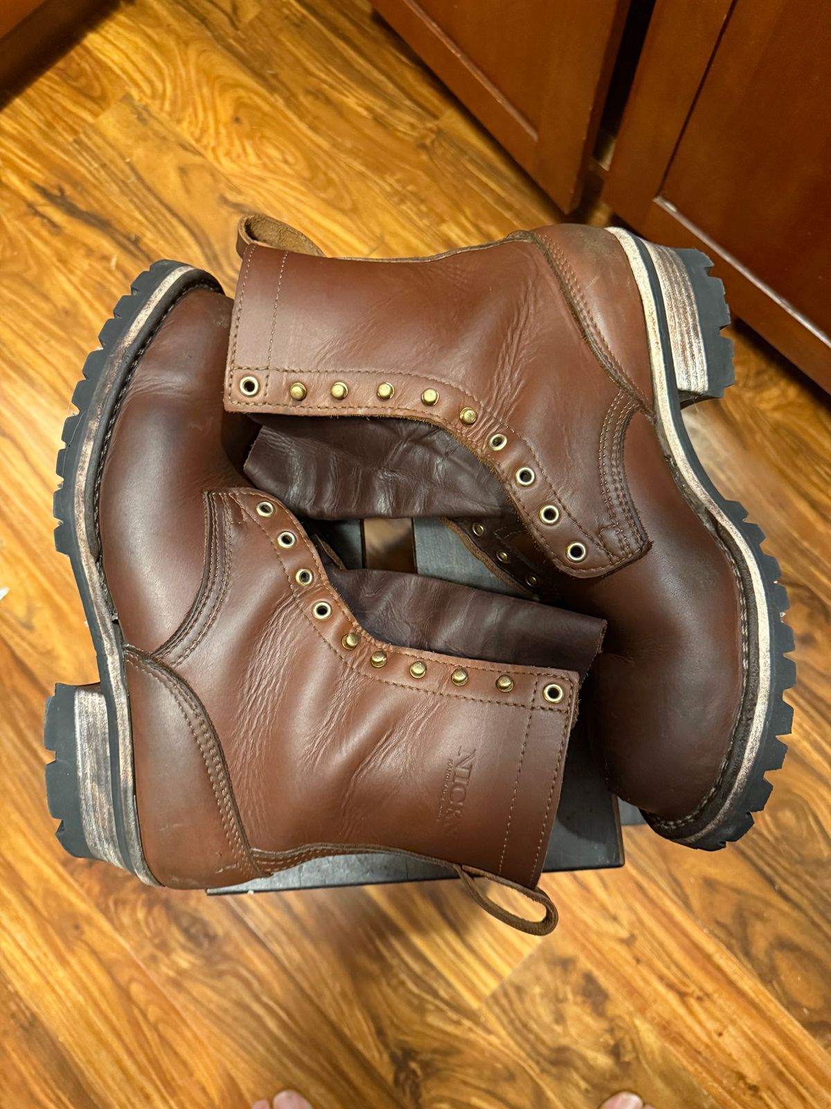 Photo by bigdaddyfoot on December 22, 2025 of the Nicks BuilderPro in Seidel 1964 Brown.