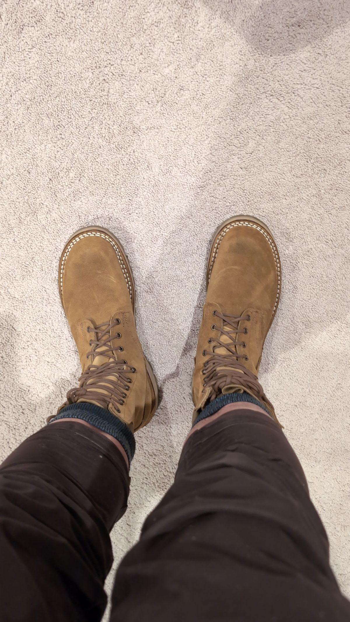 Photo by Dethios on February 20, 2025 of the Nicks Tactical in Nick's / Seidel WeatherShield Coyote Roughout.
