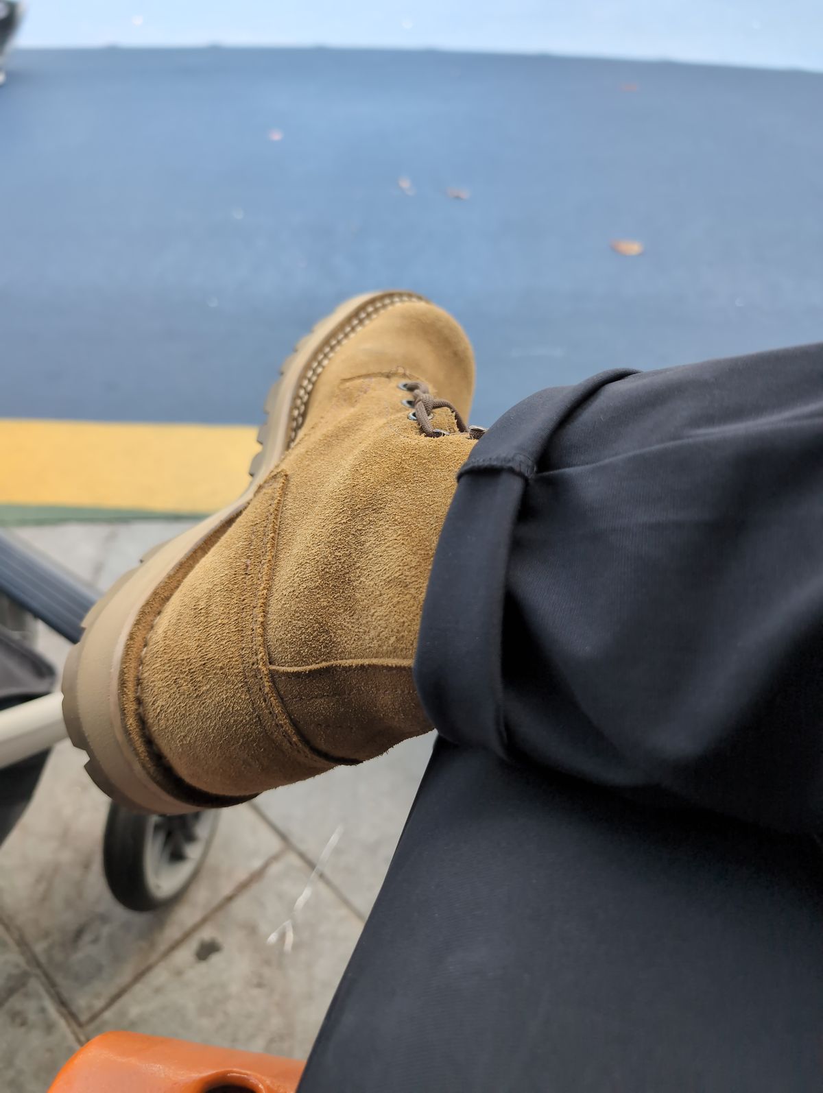 Photo by Dethios on September 1, 2025 of the Nicks Tactical in Nick's / Seidel WeatherShield Coyote Roughout.