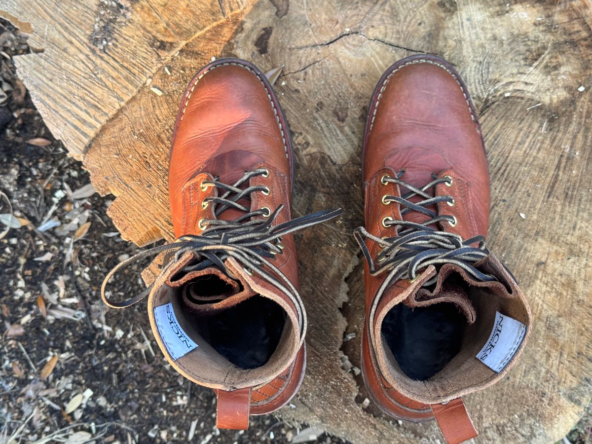 Photo by jehuggins473 on November 4, 2025 of the Nicks DomePro in Wickett & Craig Dublin English Tan.