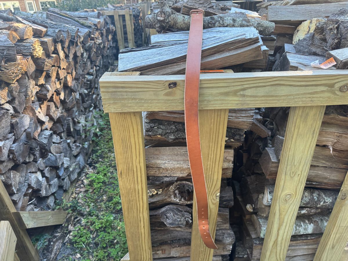 Photo by jehuggins473 on November 4, 2025 of the Nicks Heavy Duty Work Belt in Wickett & Craig Tan English Bridle.