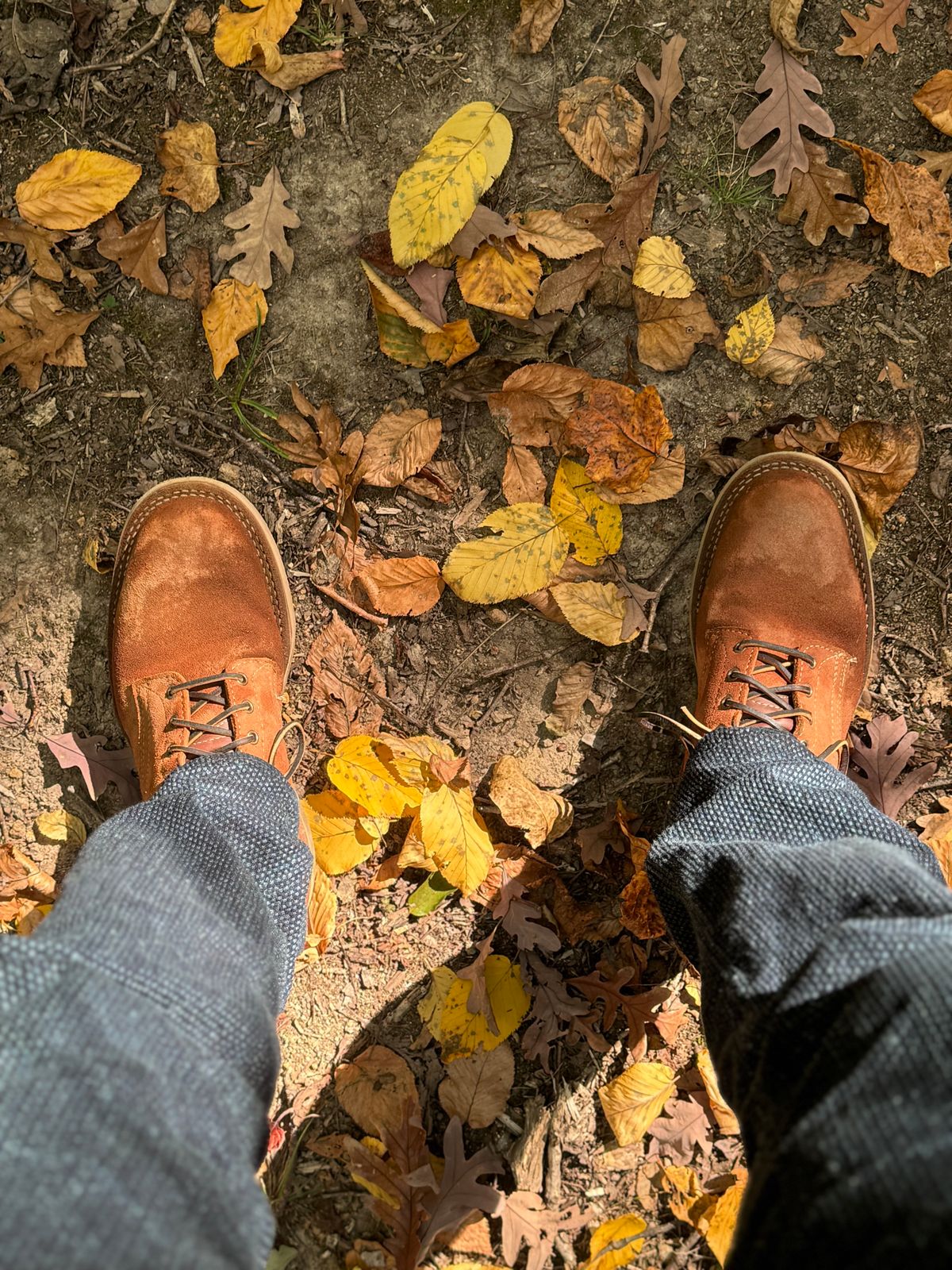 Photo by thecondemnedsole on November 3, 2024 of the White's C350-CS in Seidel Red Dog Oil Tan Roughout.