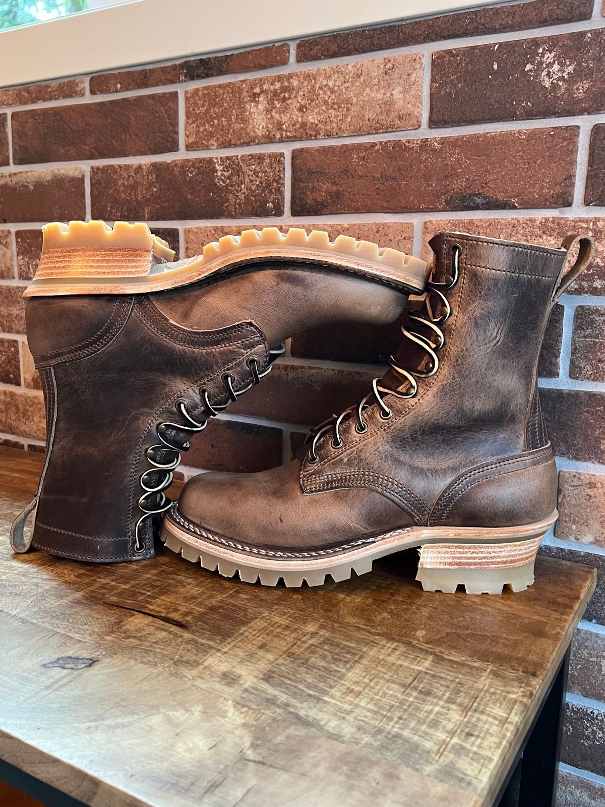 Photo by spiritualized50 on December 26, 2025 of the Nicks Urban Logger in Predator Natural.