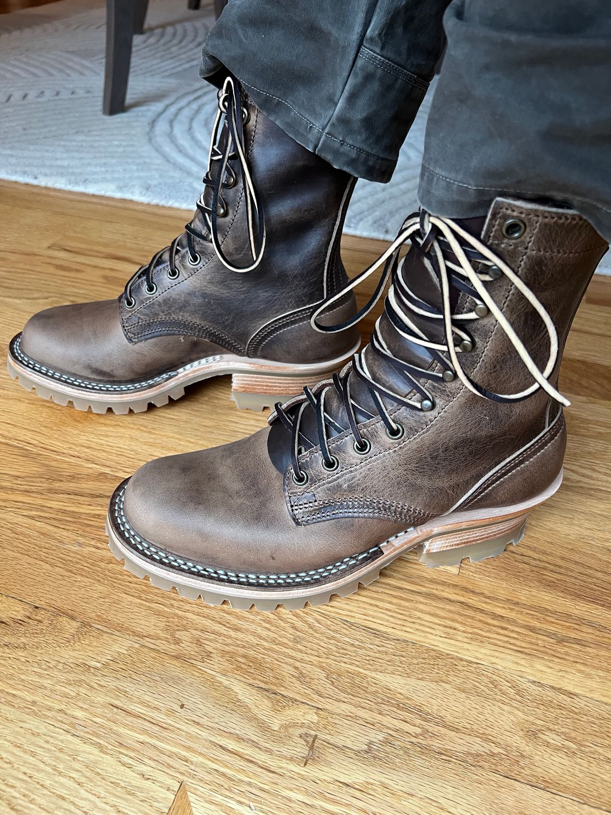 Photo by spiritualized50 on December 26, 2025 of the Nicks Urban Logger in Predator Natural.