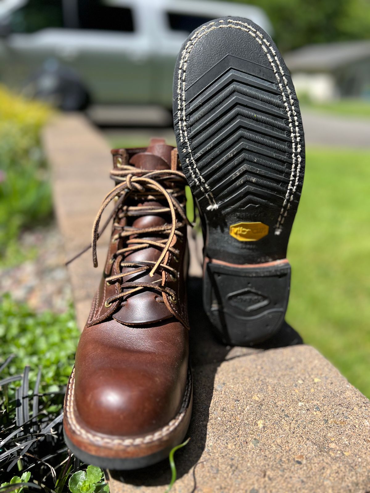 Photo by spiritualized50 on May 31, 2026 of the Nicks Falcon in Horween Brown Chromexcel.