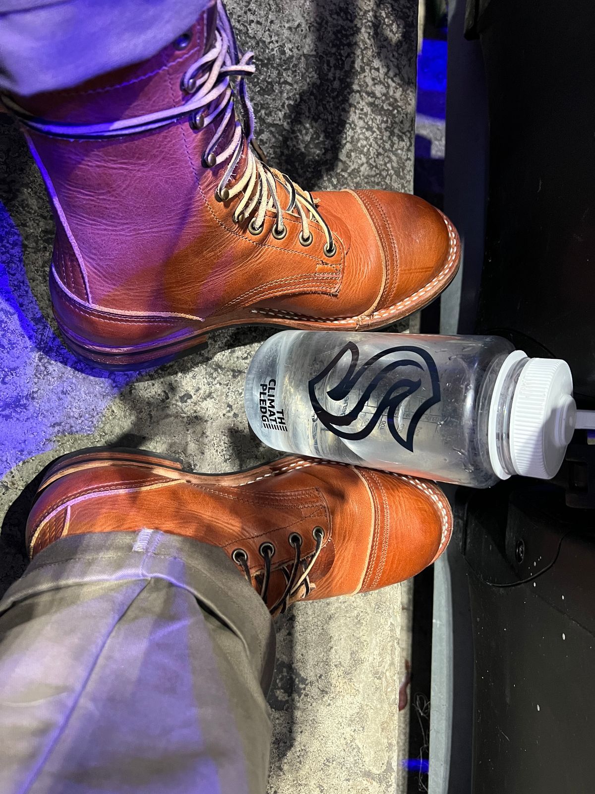 Photo by spiritualized50 on November 2, 2025 of the Nicks DomePro in Horween English Tan Dublin.