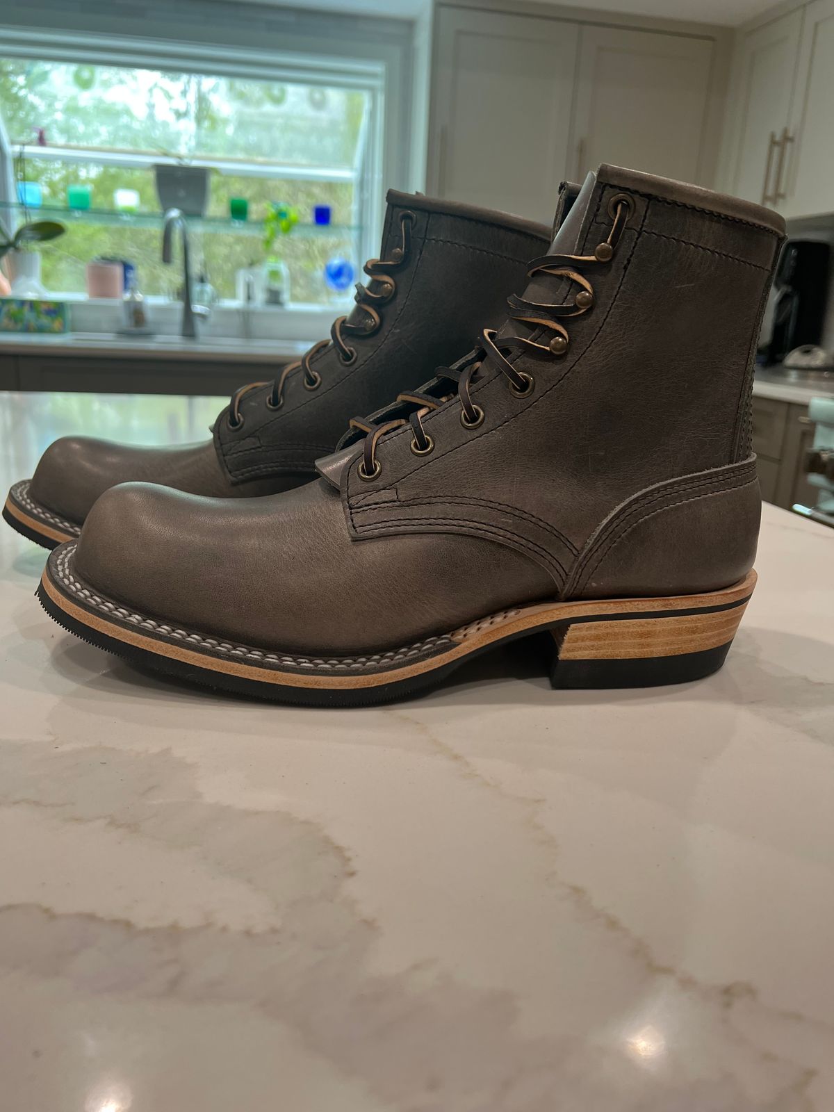 Photo by spiritualized50 on April 27, 2026 of the Nicks MTO in Cypress Light Grey.