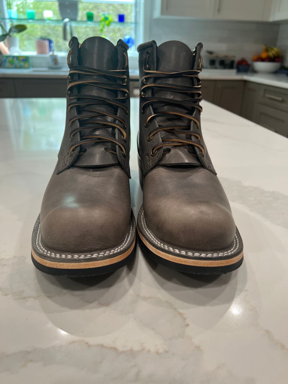 Photo by spiritualized50 on April 27, 2026 of the Nicks MTO in Cypress Light Grey.