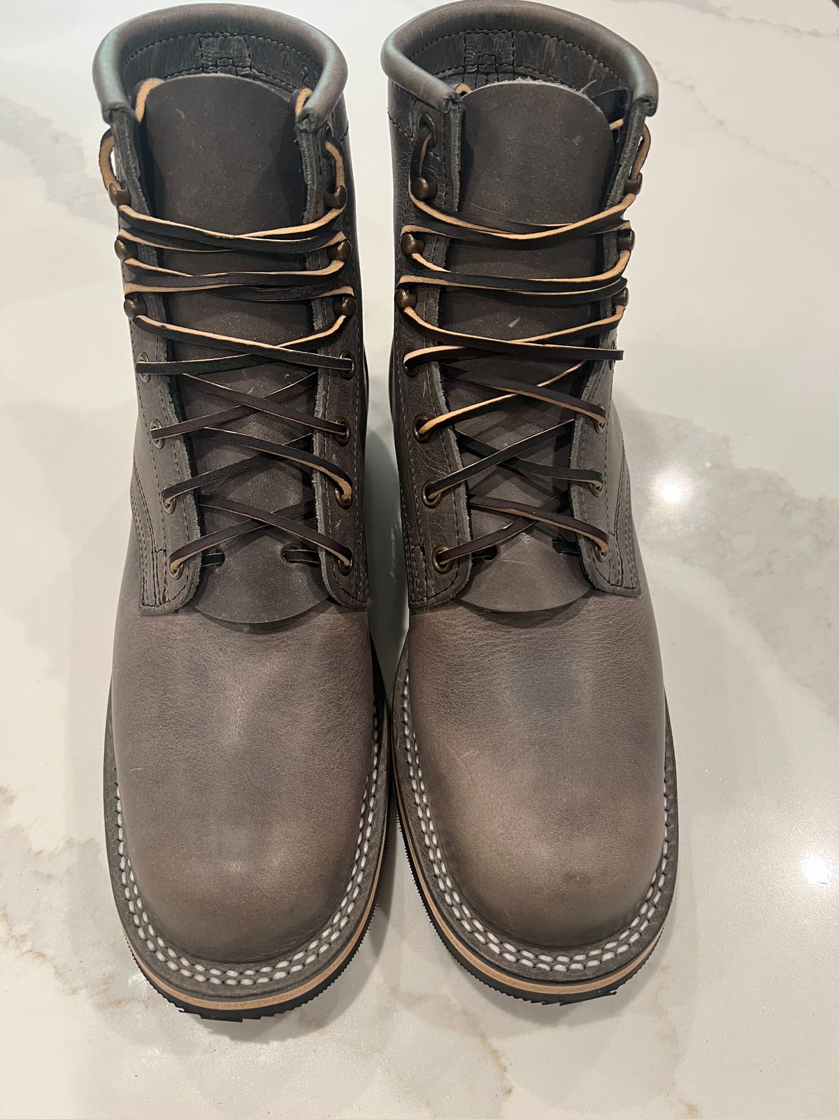 Photo by spiritualized50 on April 27, 2026 of the Nicks MTO in Cypress Light Grey.