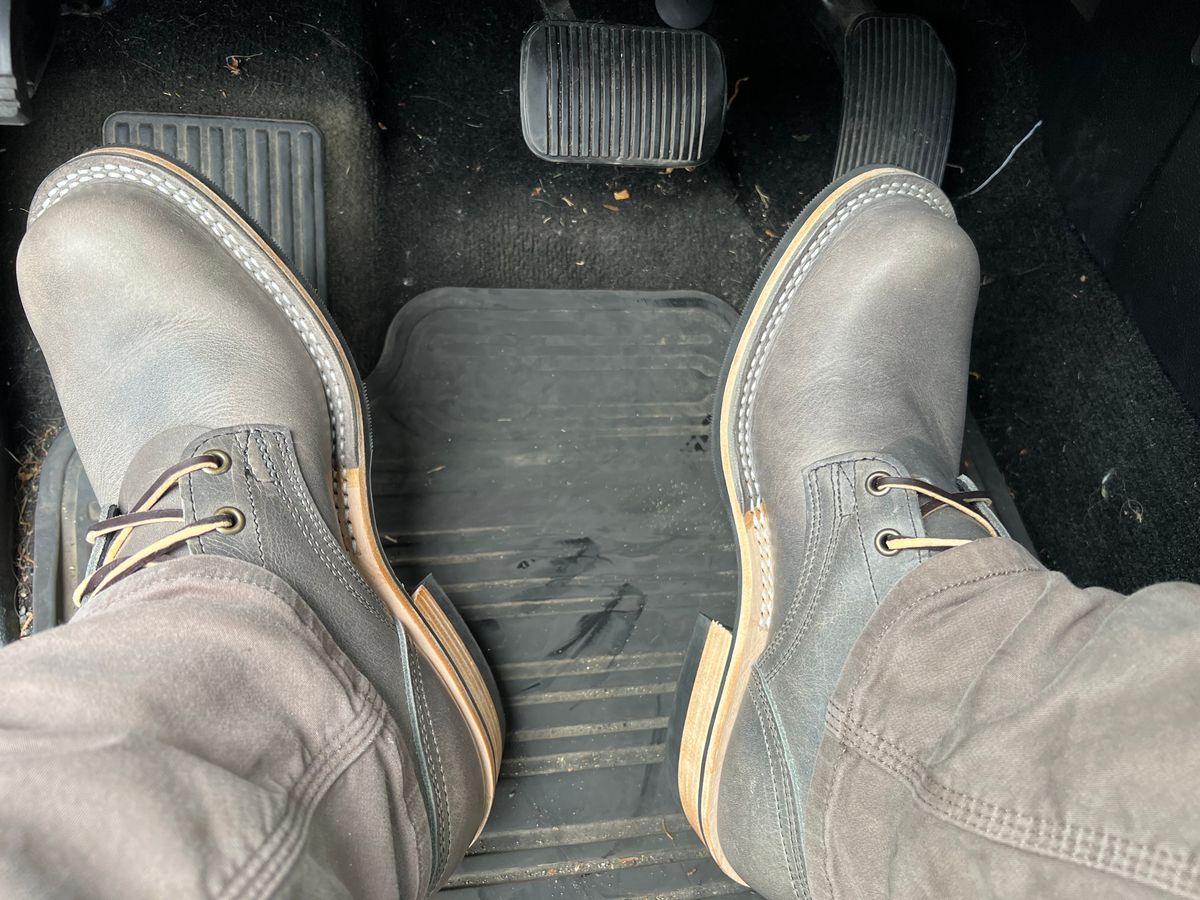Photo by spiritualized50 on May 29, 2026 of the Nicks MTO in Cypress Light Grey.