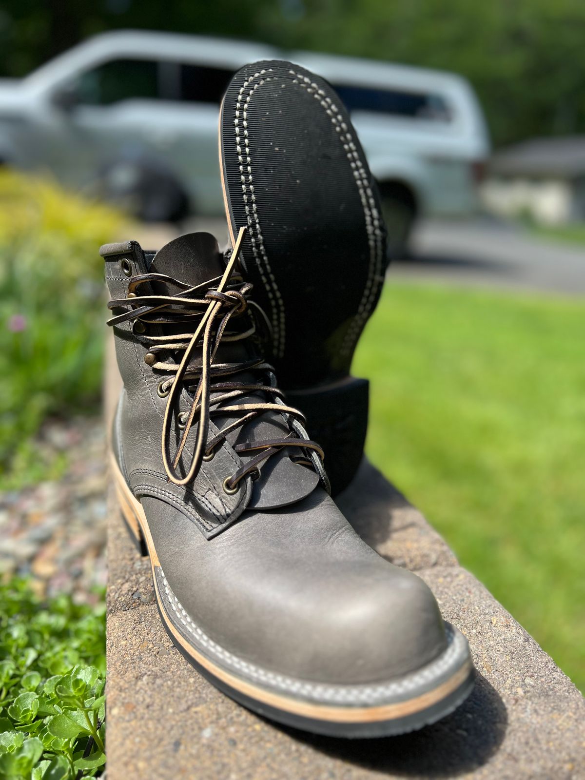 Photo by spiritualized50 on May 31, 2026 of the Nicks MTO in Cypress Light Grey.