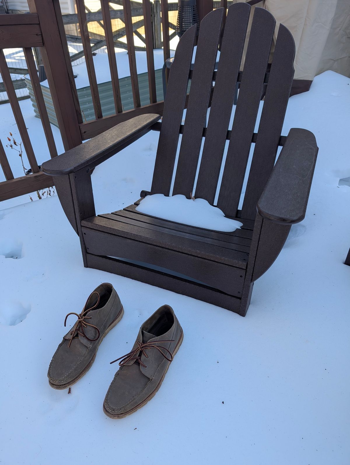 Photo by donkey008 on February 1, 2026 of the Rancourt & Co. Acadia Chukka Redux in C.F. Stead Driftwood Waxy Commander.