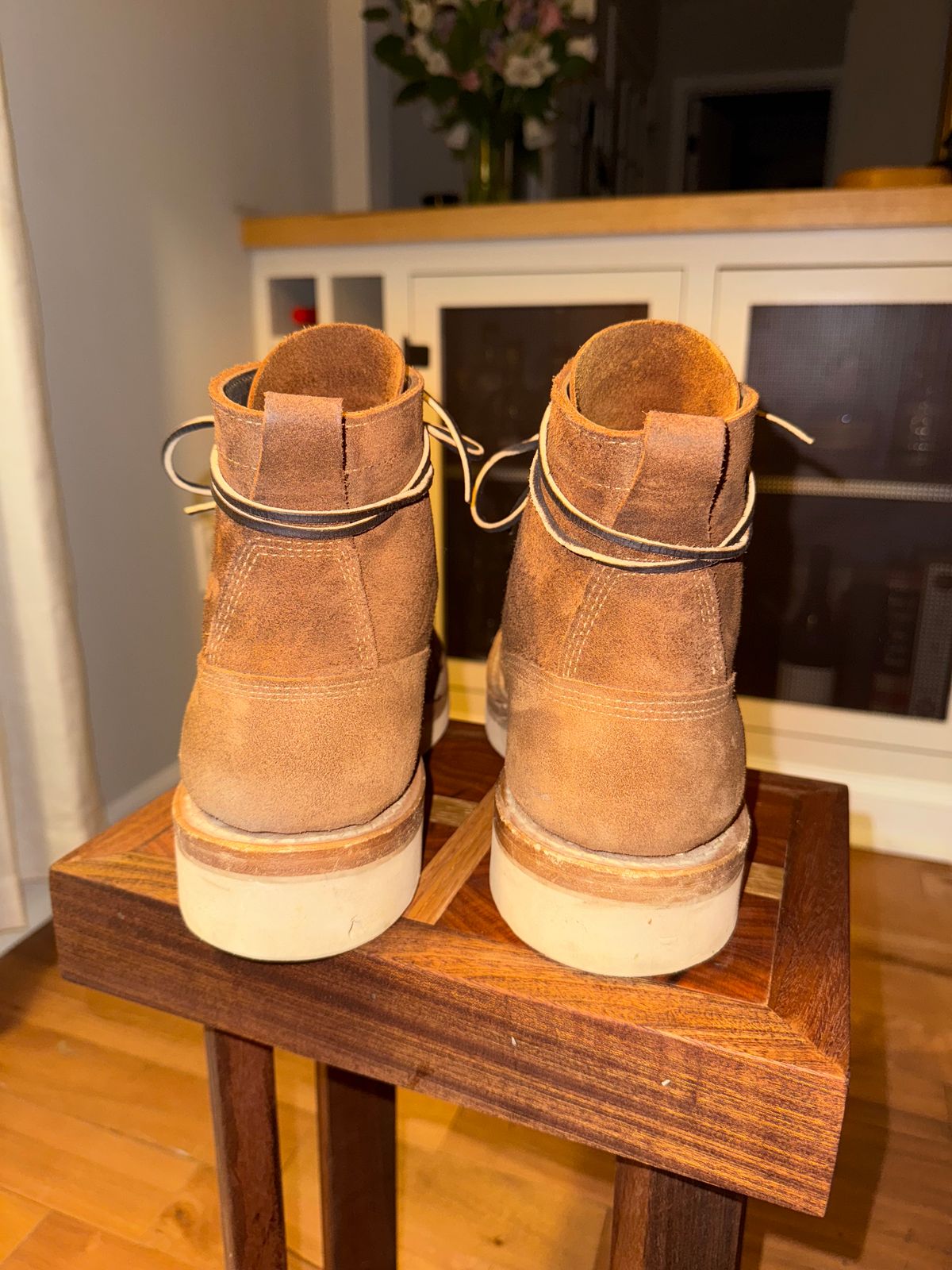 Photo by AFrat on February 21, 2025 of the White's C350-CS in Seidel Distressed Roughout.